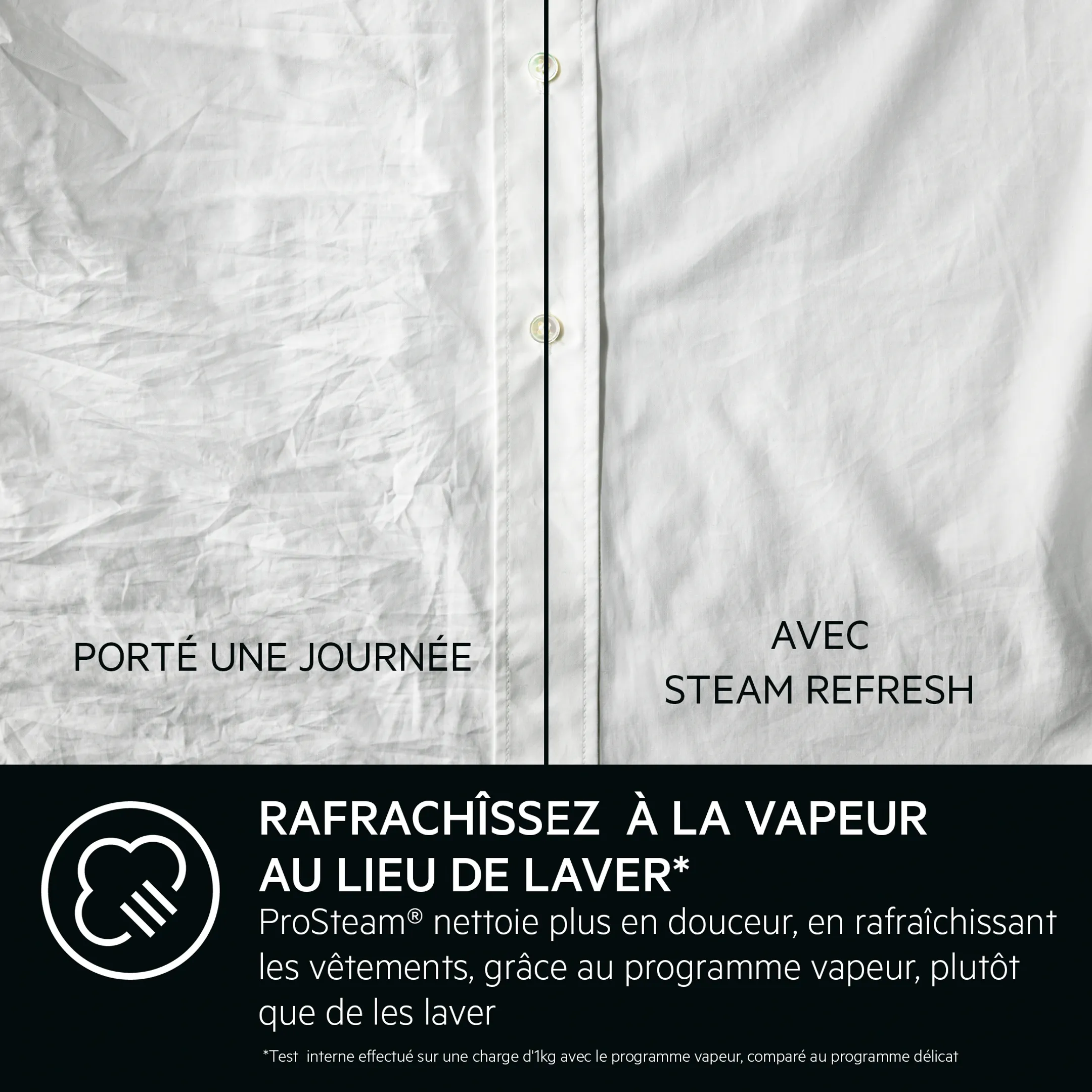 AEG Machine à laver LR73R840 ProSteam image