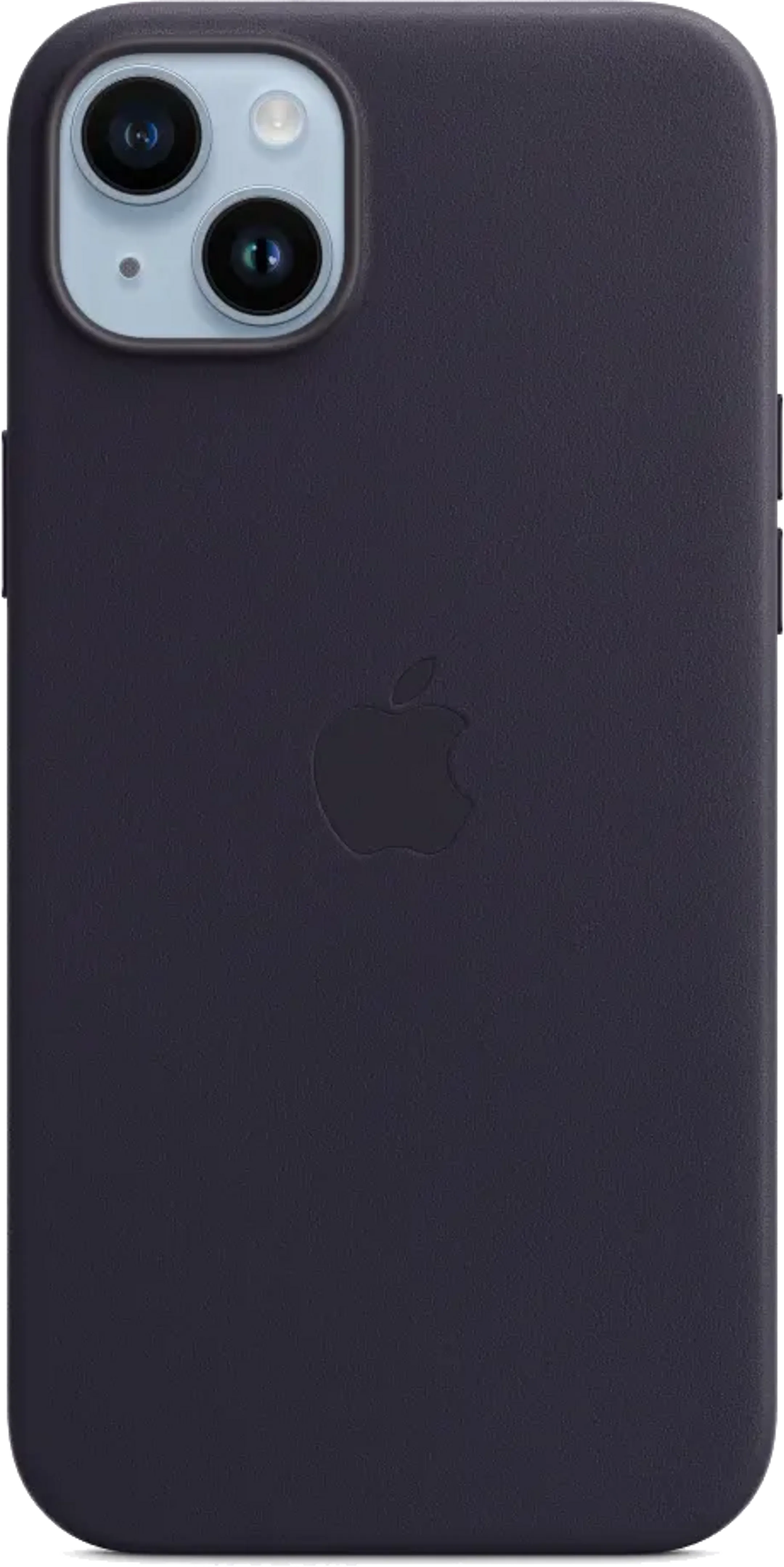 Leren hoesje met MagSafe voor iPhone 14 Plus - Inkt