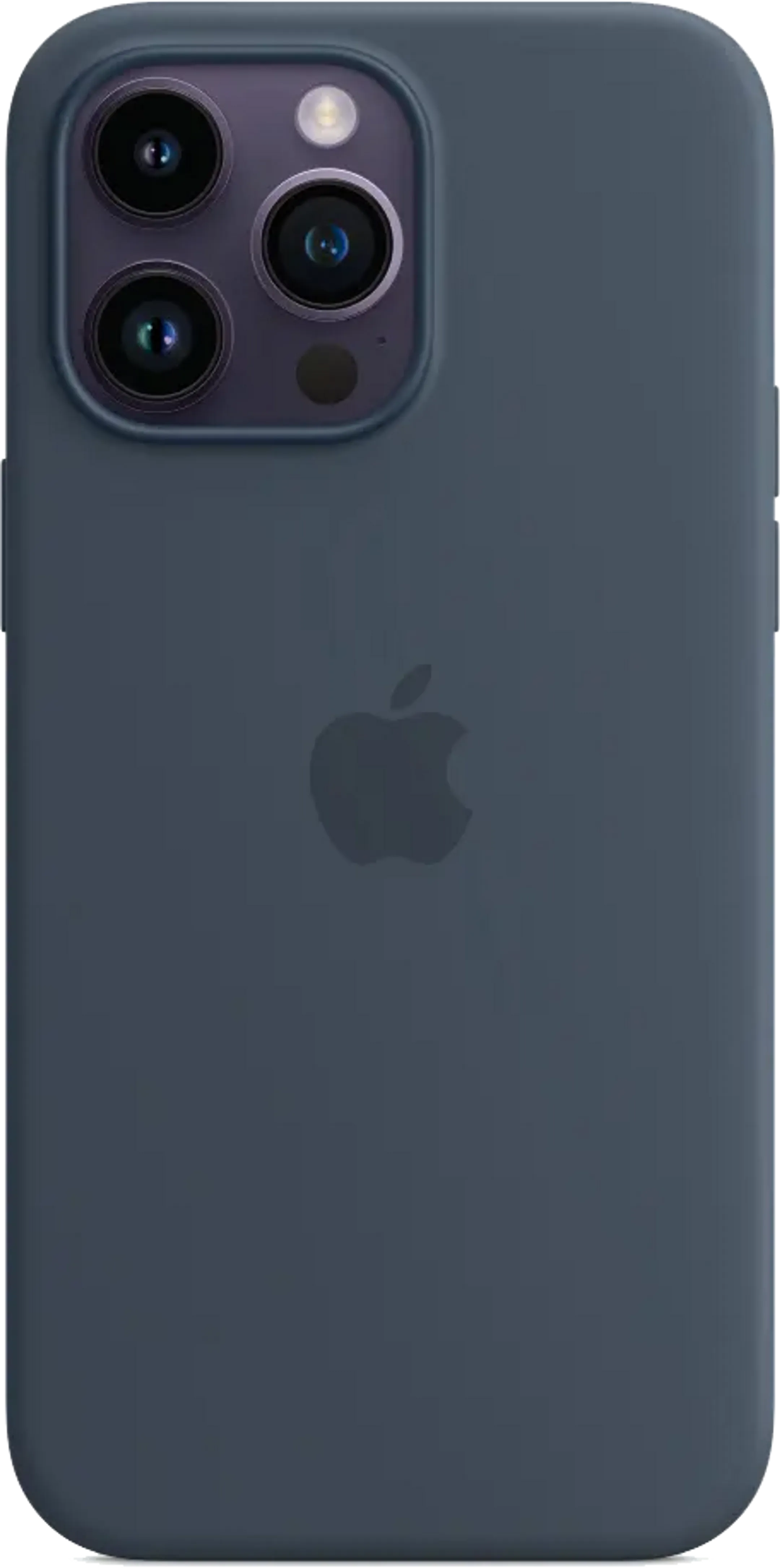 Siliconenhoesje met MagSafe voor iPhone 14 Pro Max - Stormblauw