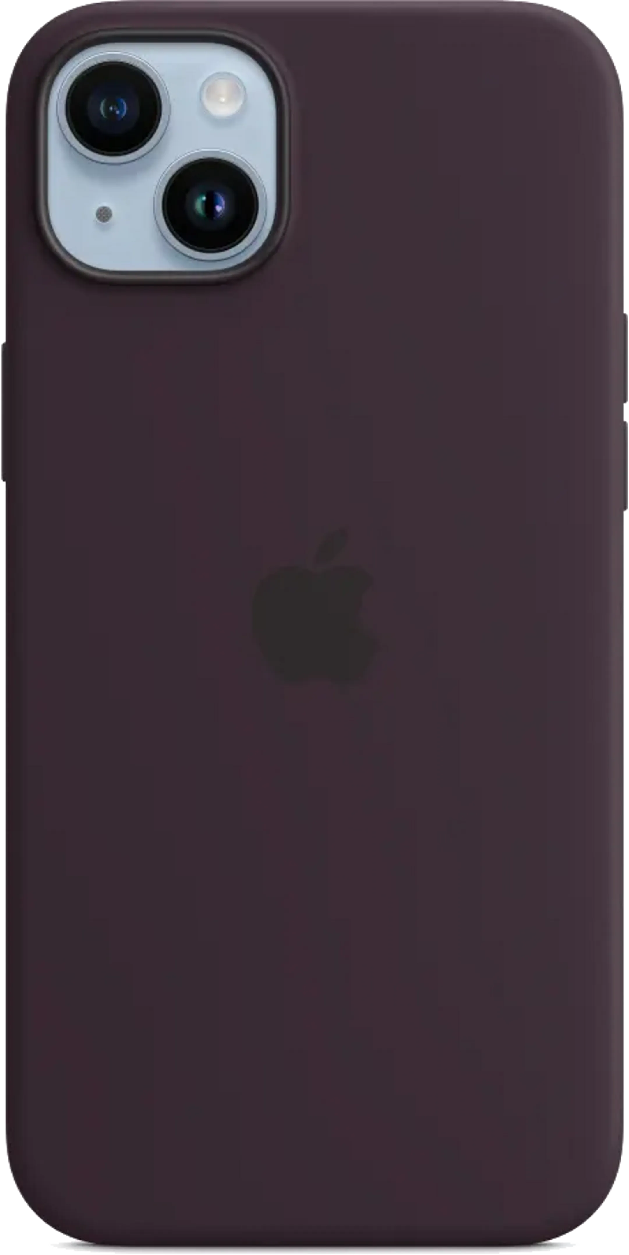 Coque en silicone avec MagSafe pour iPhone 14 Plus -Baie de sureau