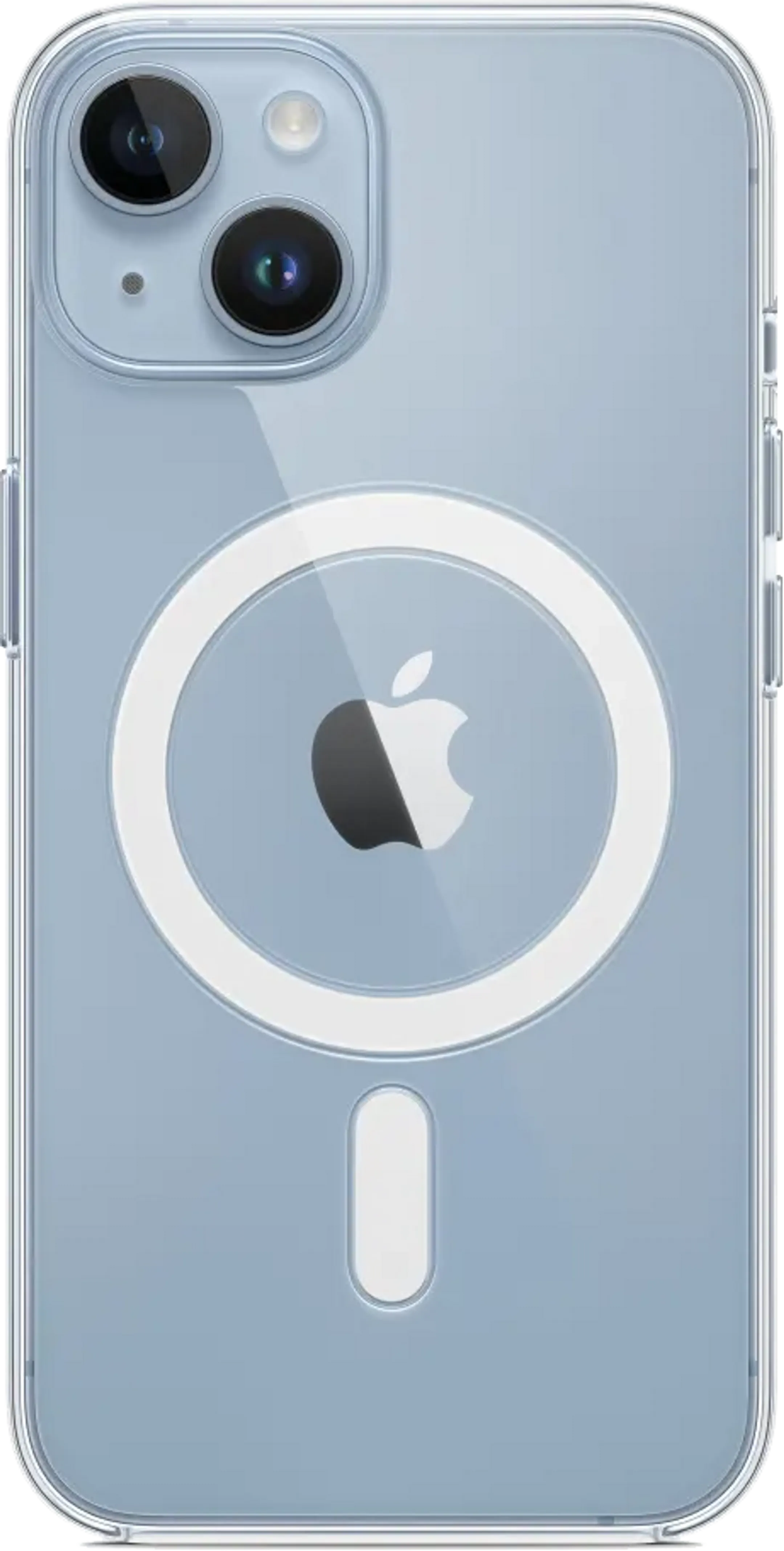 Coque transparente avec MagSafe pour iPhone 14