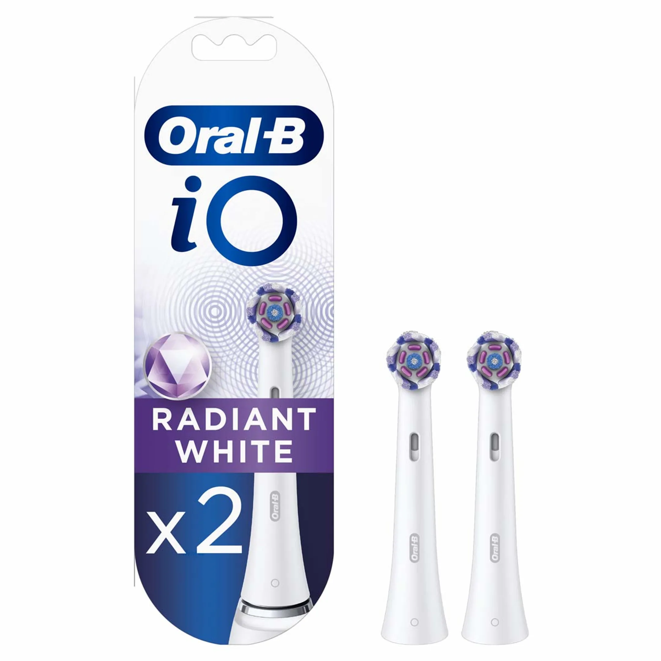 IO Radiant White Brossettes - 2pcs