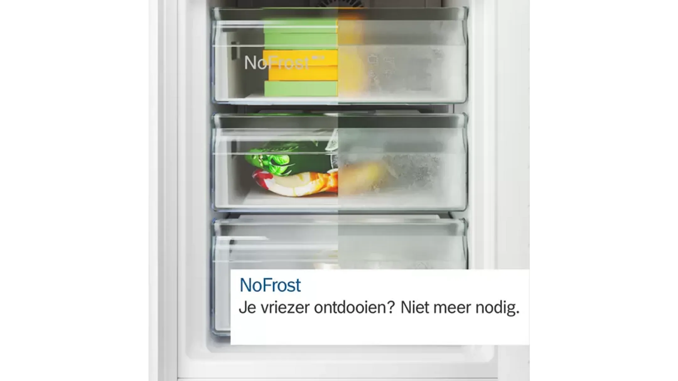 Bosch Koelkast met diepvries KGN49VICT Serie 4 Total No-frost 203 cm image