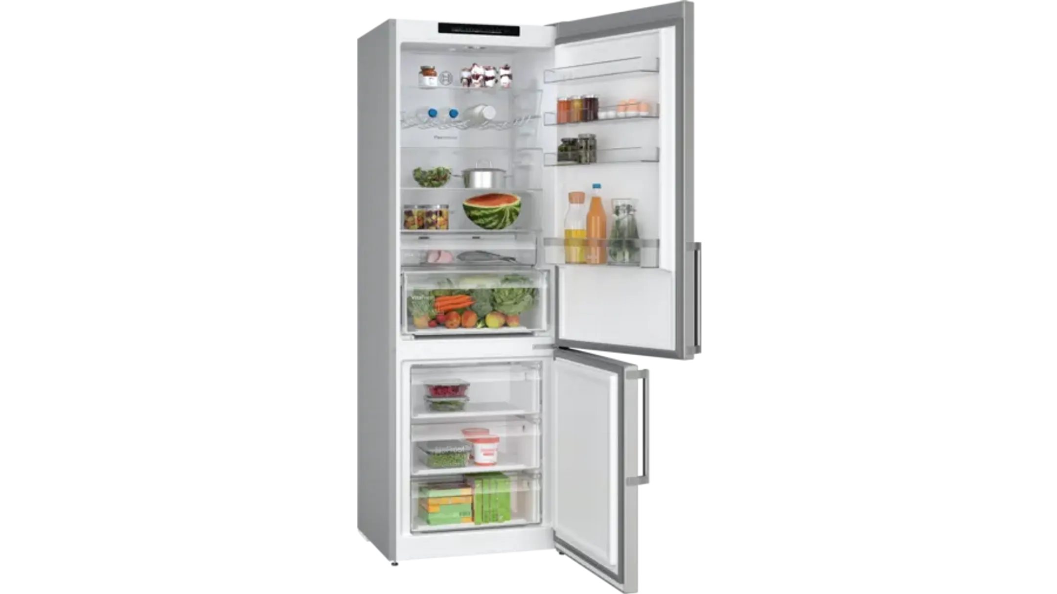 Bosch Koelkast met diepvries KGN49VICT Serie 4 Total No-frost 203 cm image