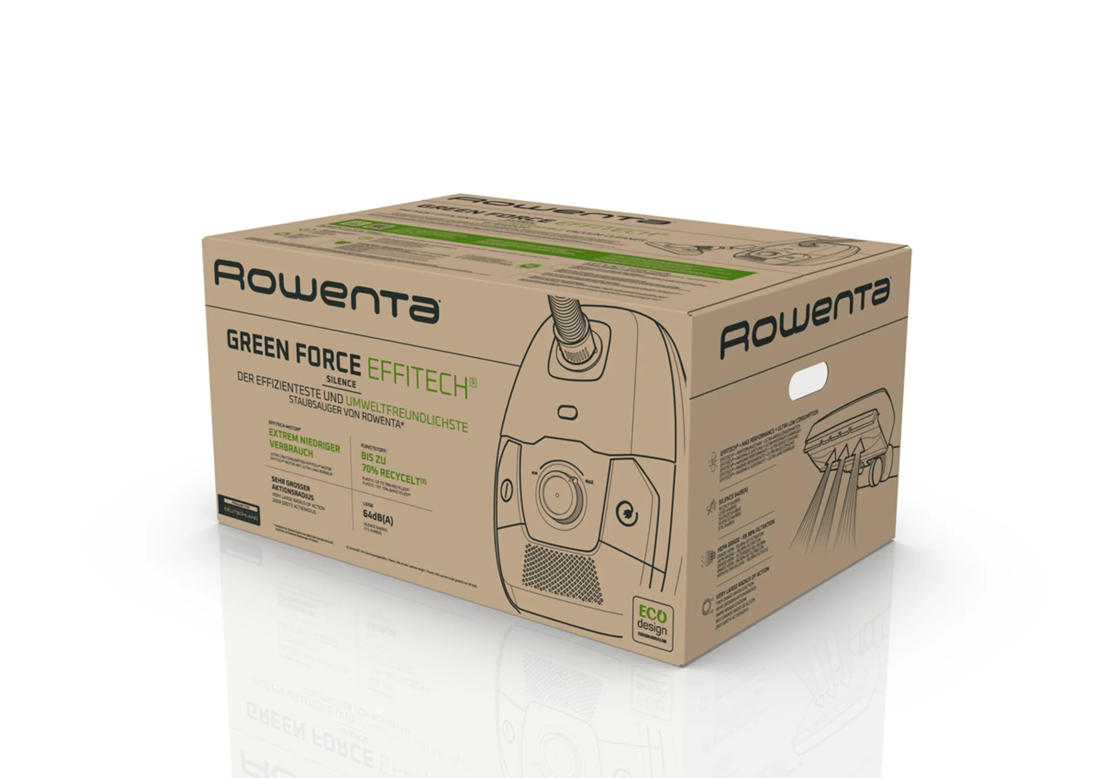 Rowenta Aspirateur avec sac Green Force Effitech RO6179 image