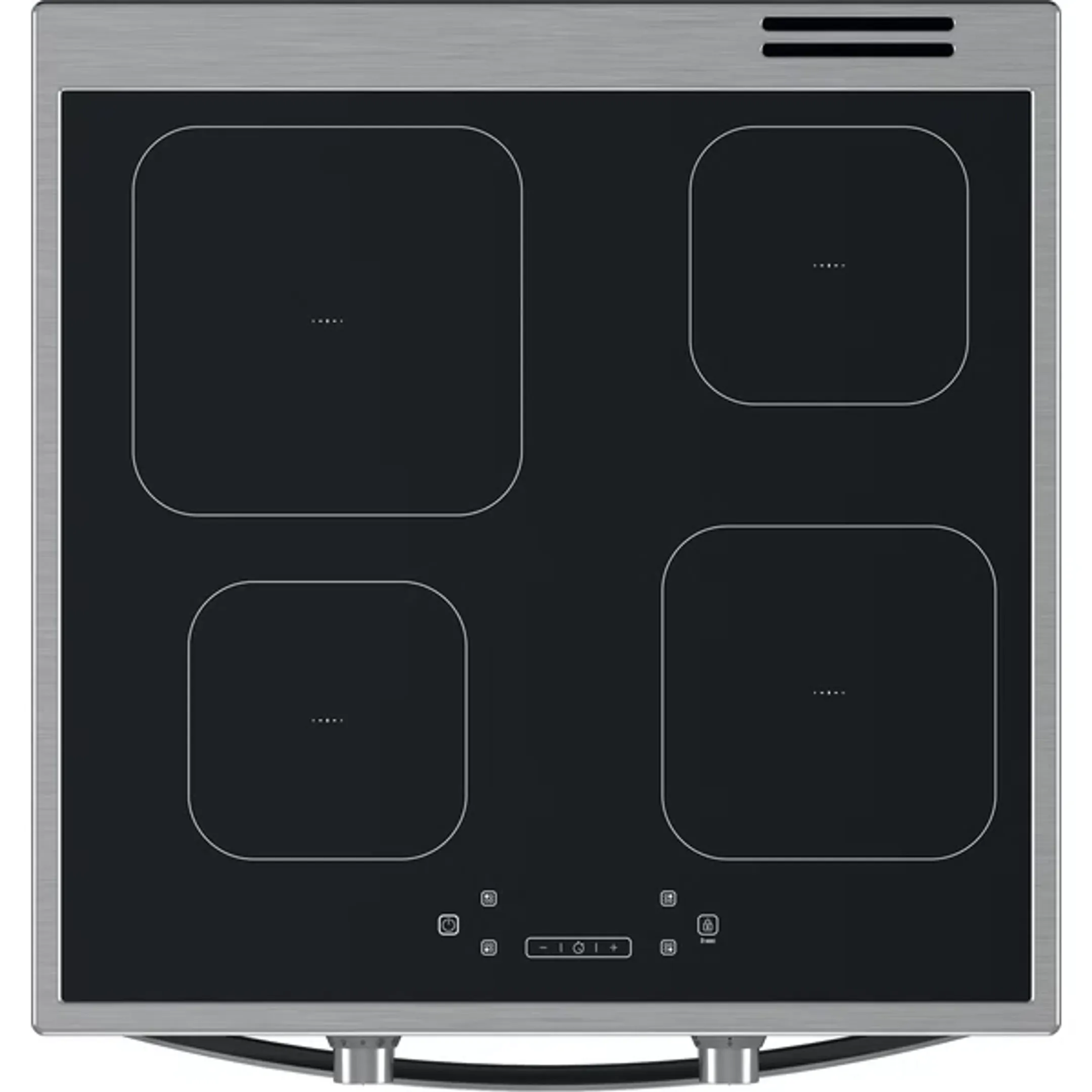 Indesit Cuisinière IS67IQ8CCX/FR image