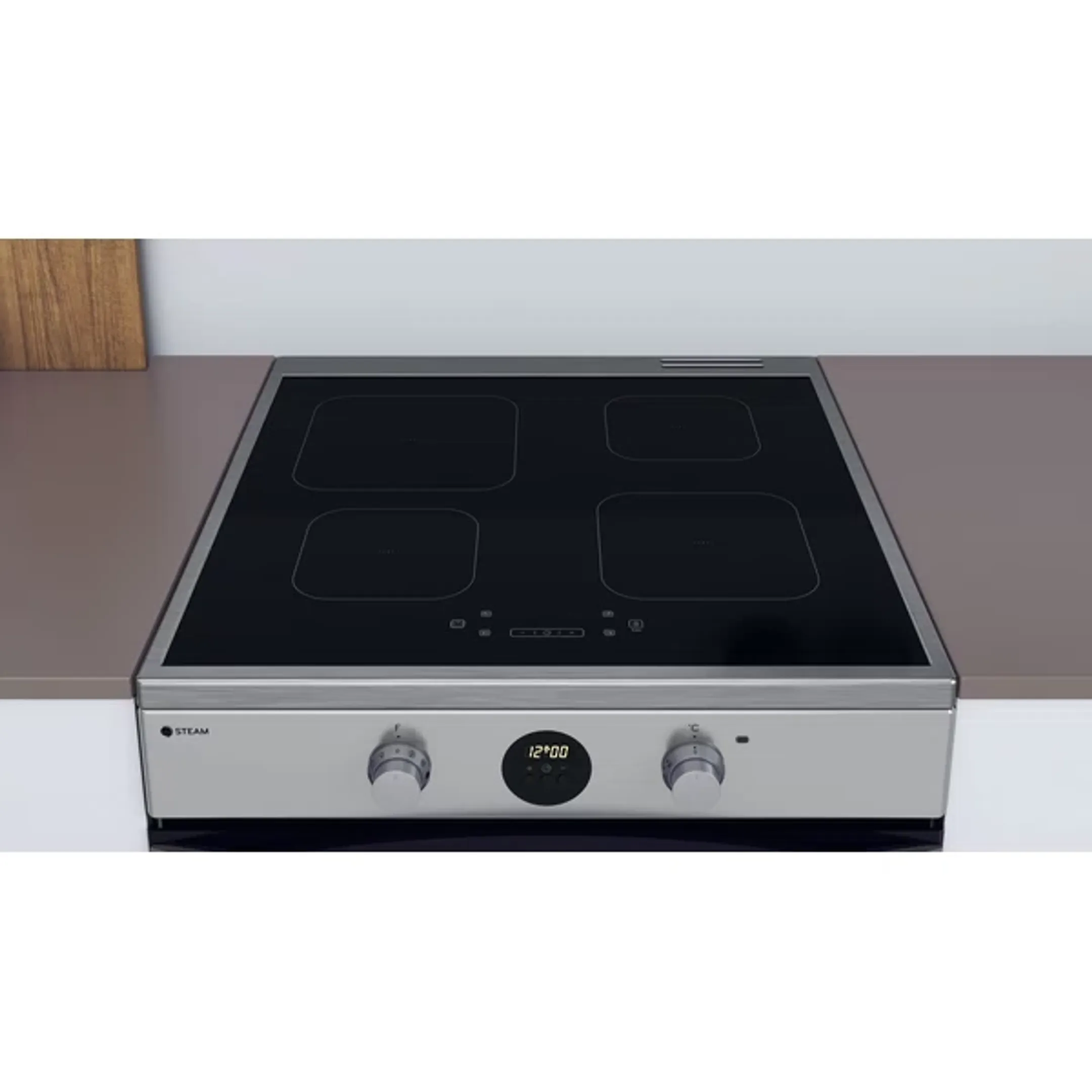 Indesit Cuisinière IS67IQ8CCX/FR image