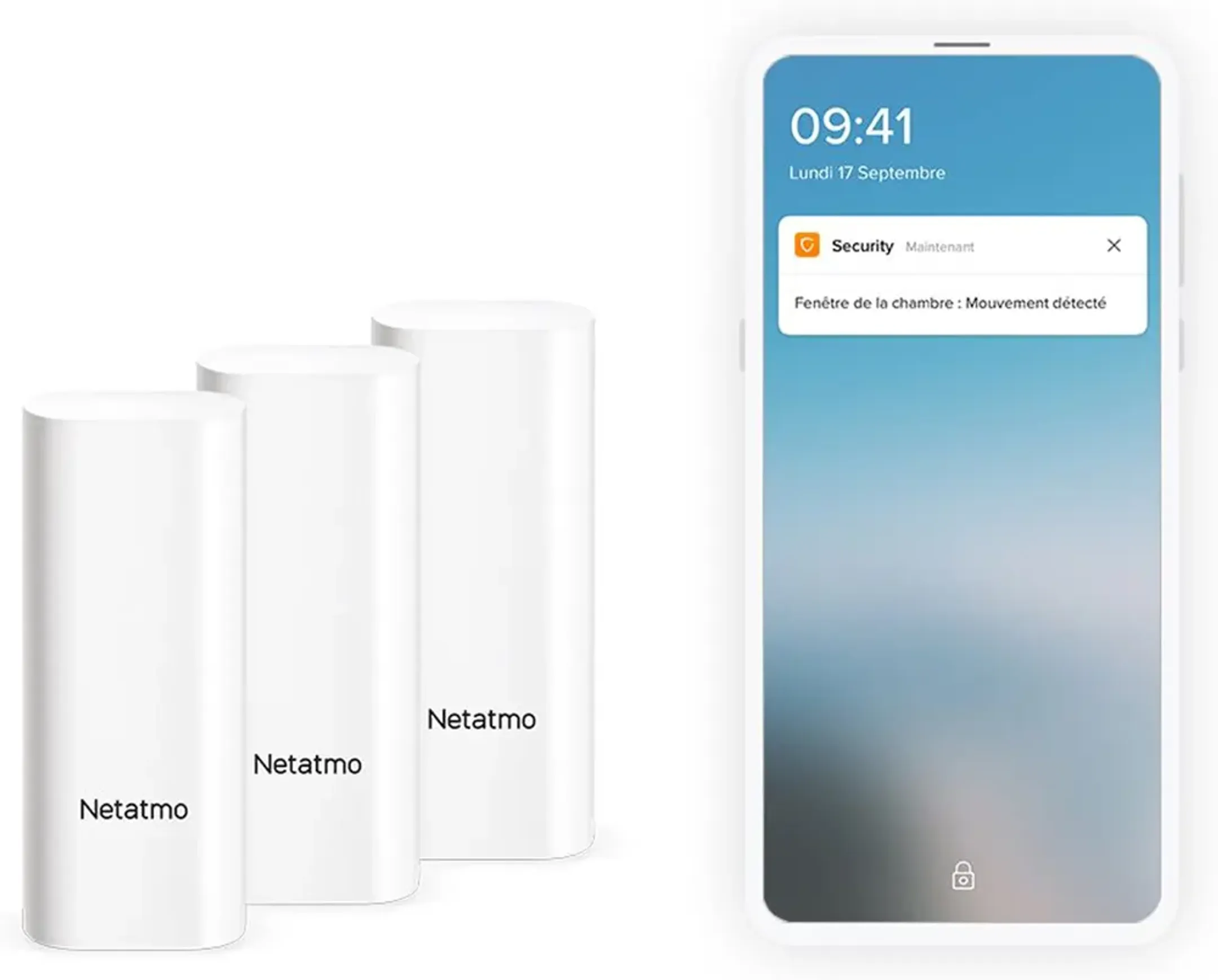 Netatmo 3-pack  slimme deur- en raamsensoren image
