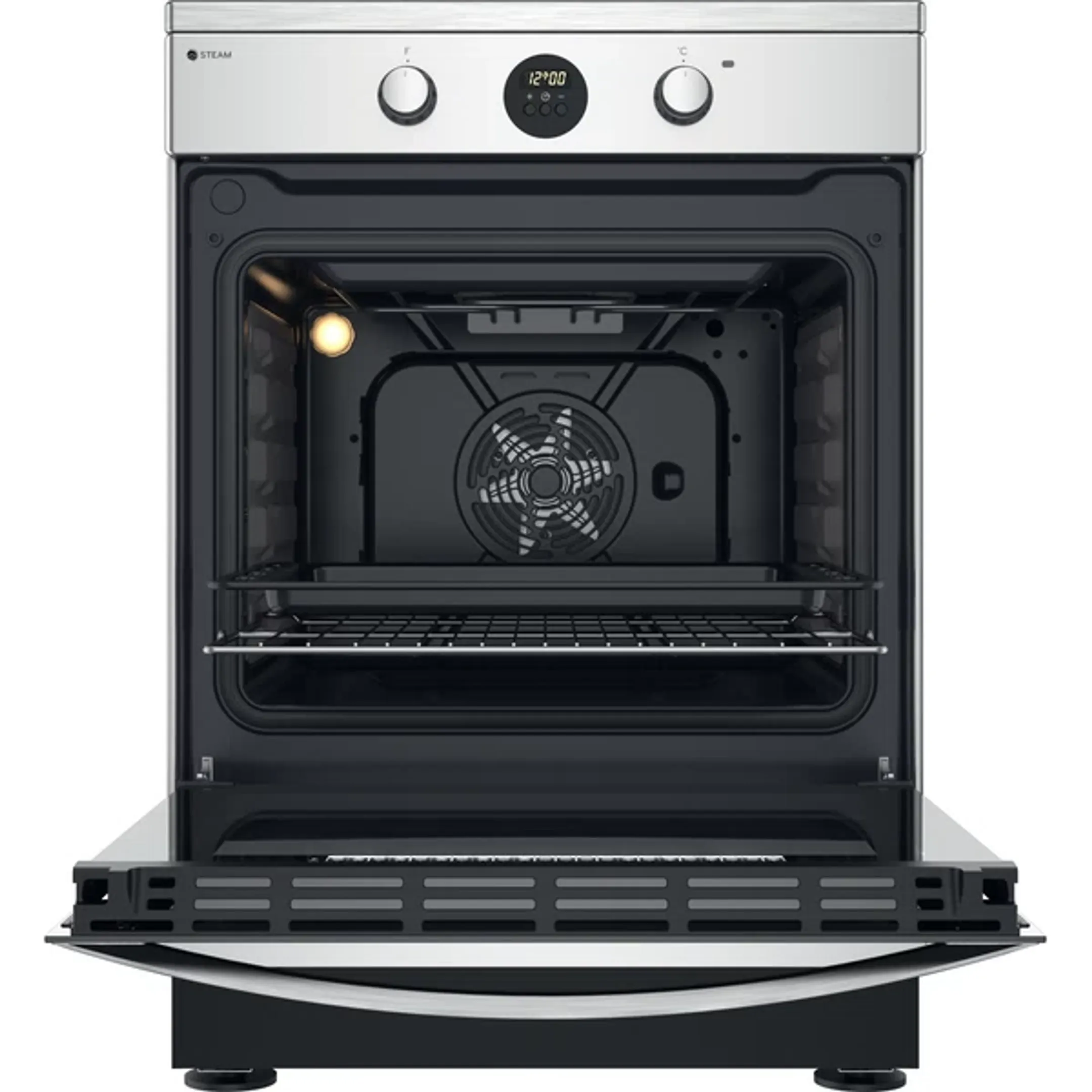 Indesit Cuisinière IS67IQ8CCX/FR image