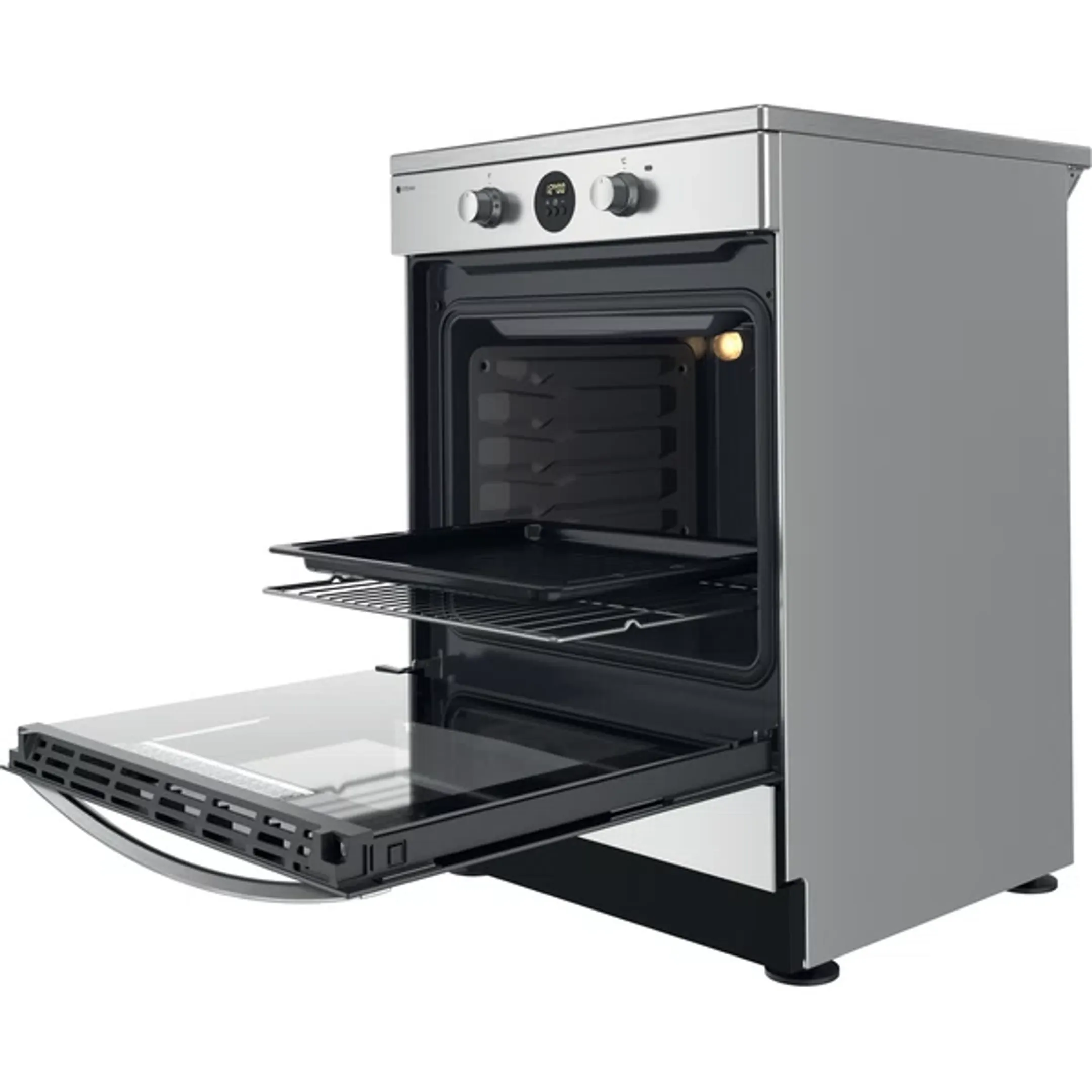 Indesit Cuisinière IS67IQ8CCX/FR image