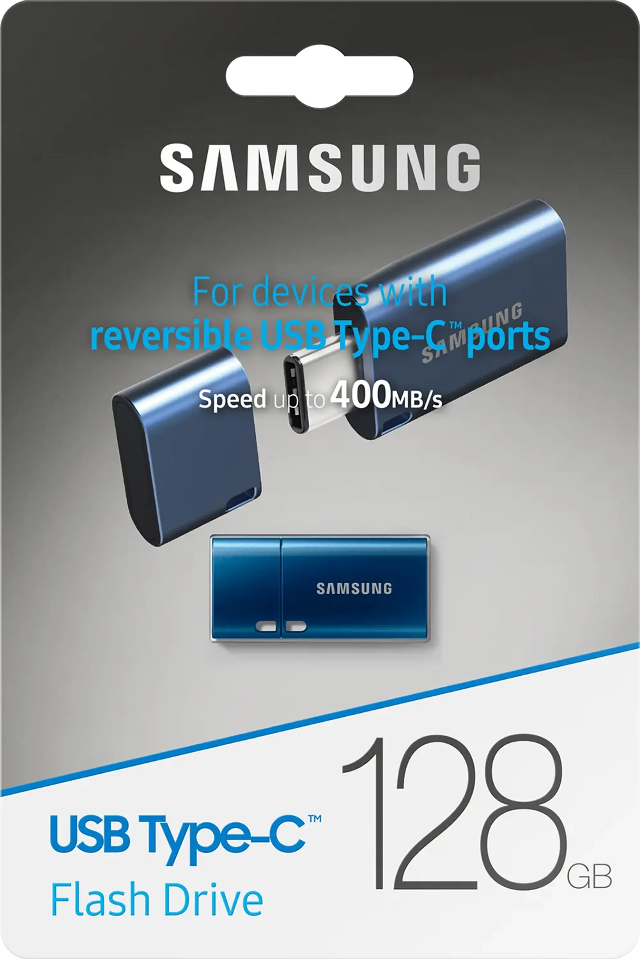 Samsung USB-stick 128GB USB-C - Blauw image