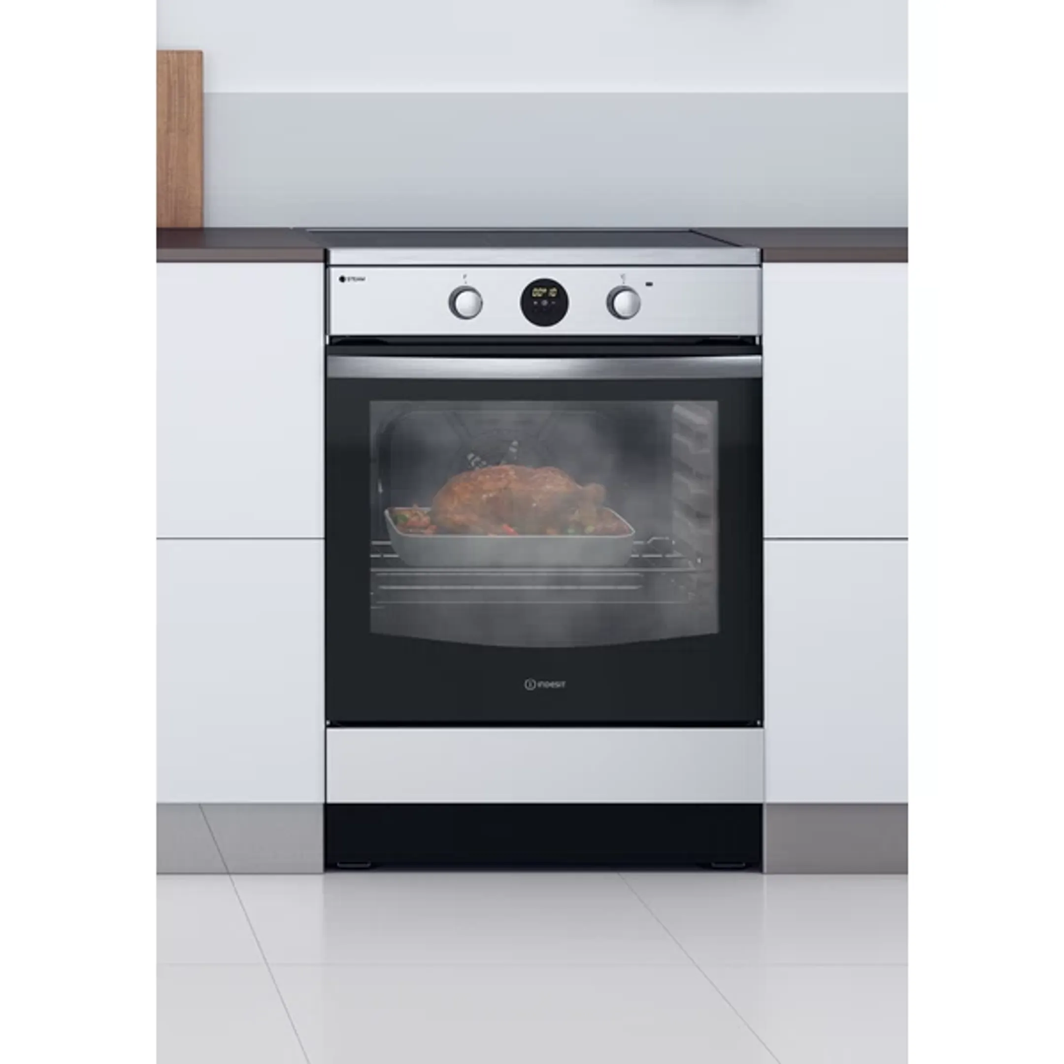 Indesit Cuisinière IS67IQ8CCX/FR image