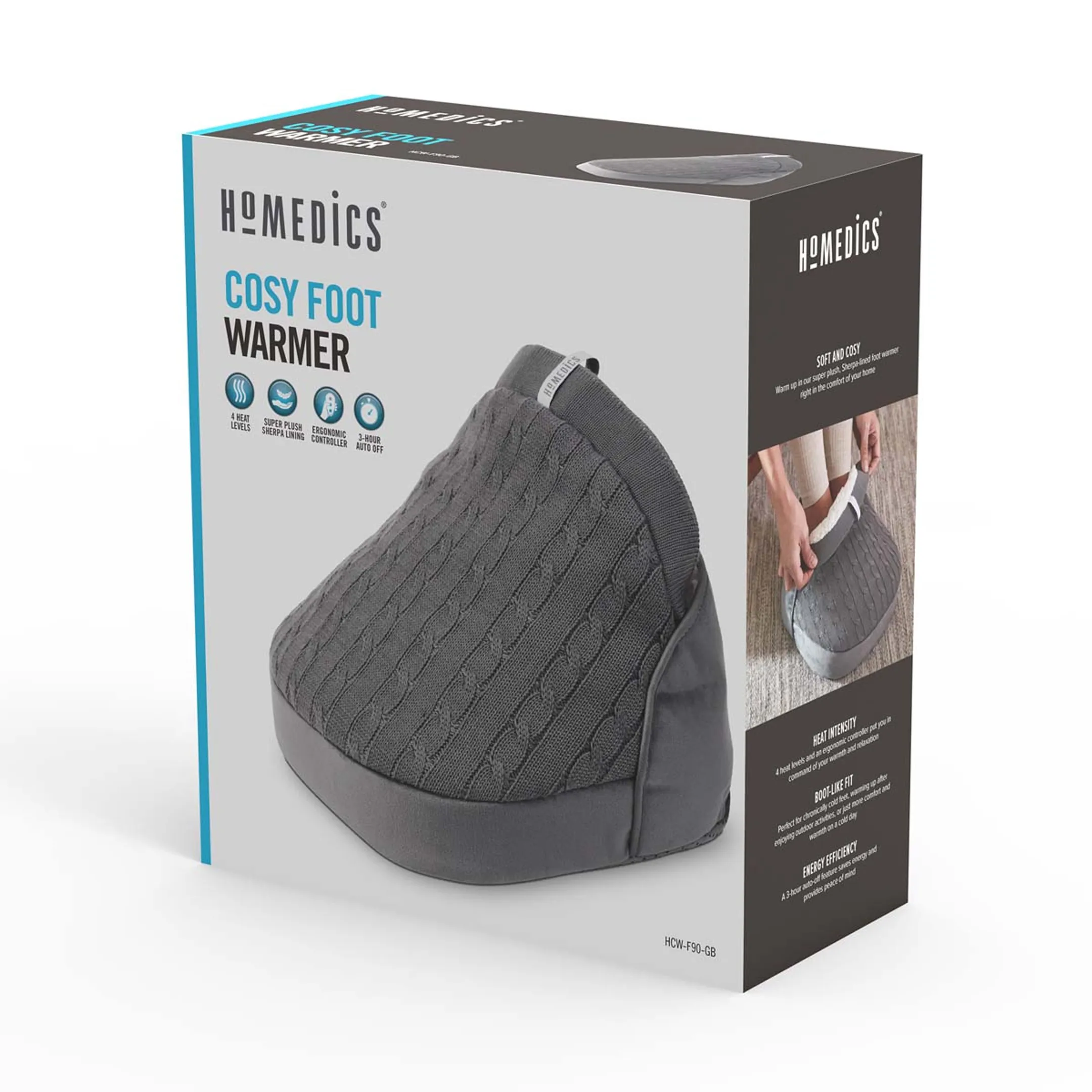 Homedics Chauffe Pieds HCW-F90 image