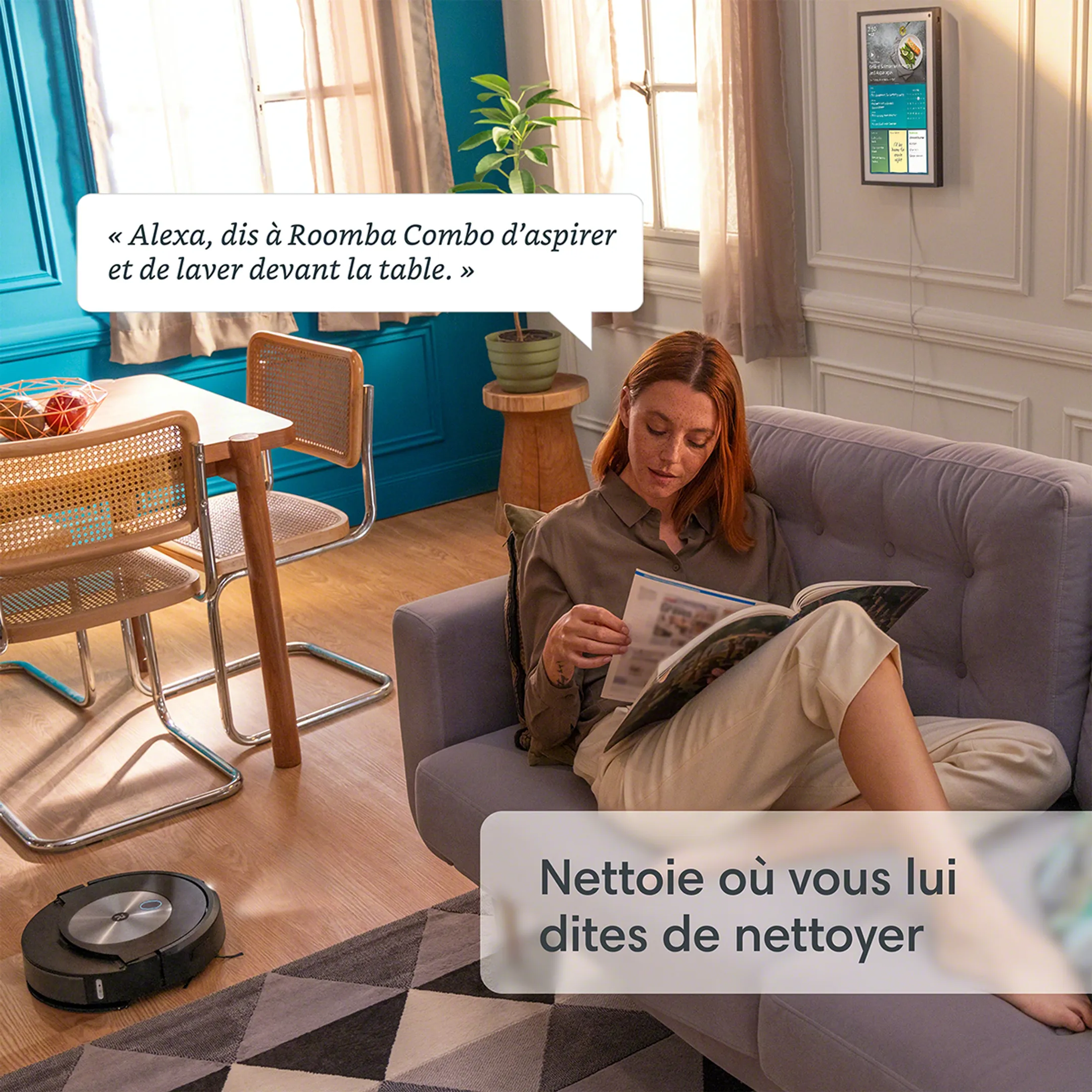 iRobot Aspirateur robot j7+ Roomba Combo c755840 image