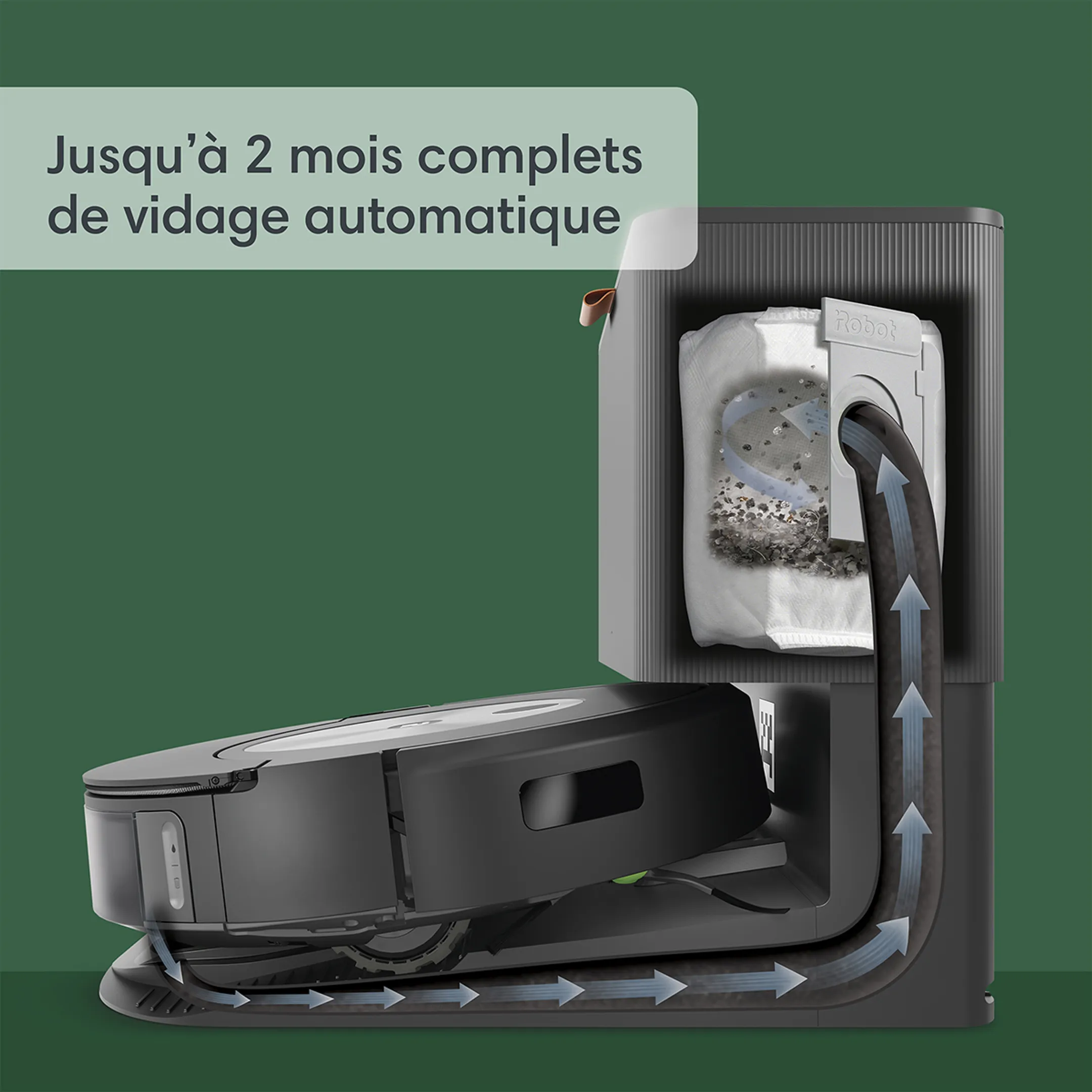 iRobot Aspirateur robot j7+ Roomba Combo c755840 image