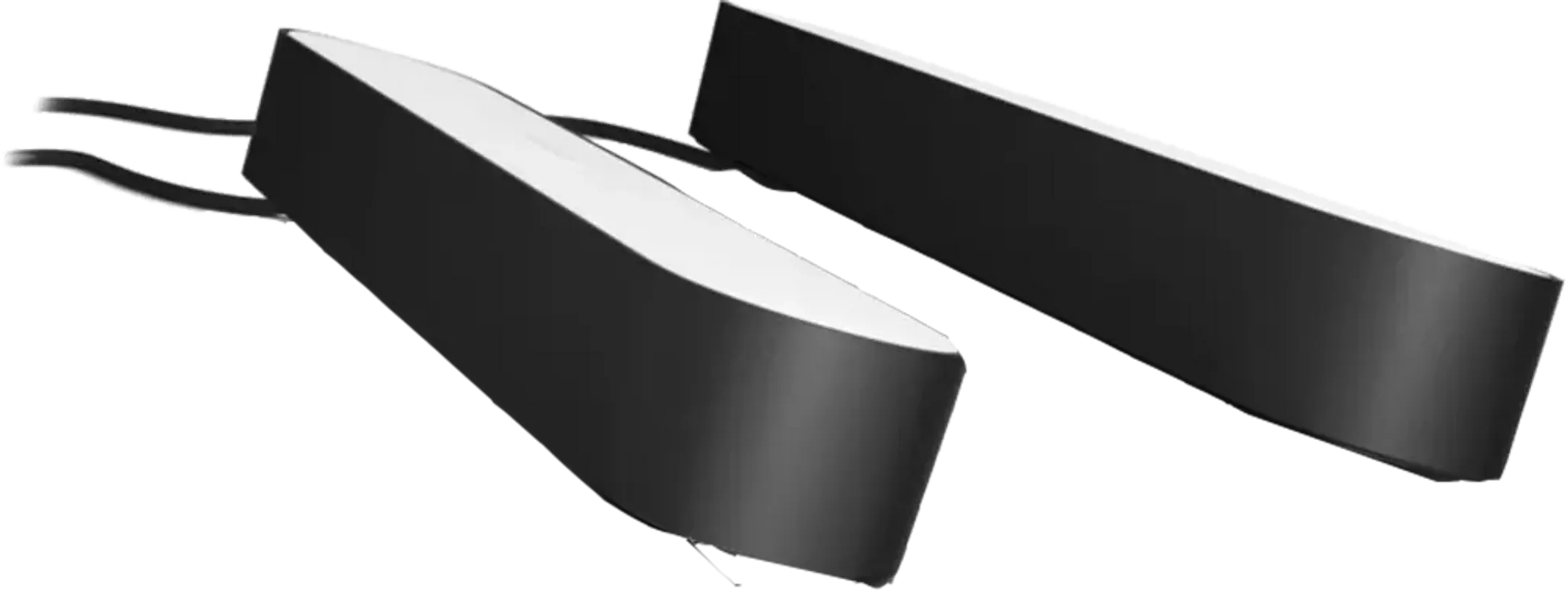 Play Light Bar 2-pack (Zwart) - White & Color Ambiance