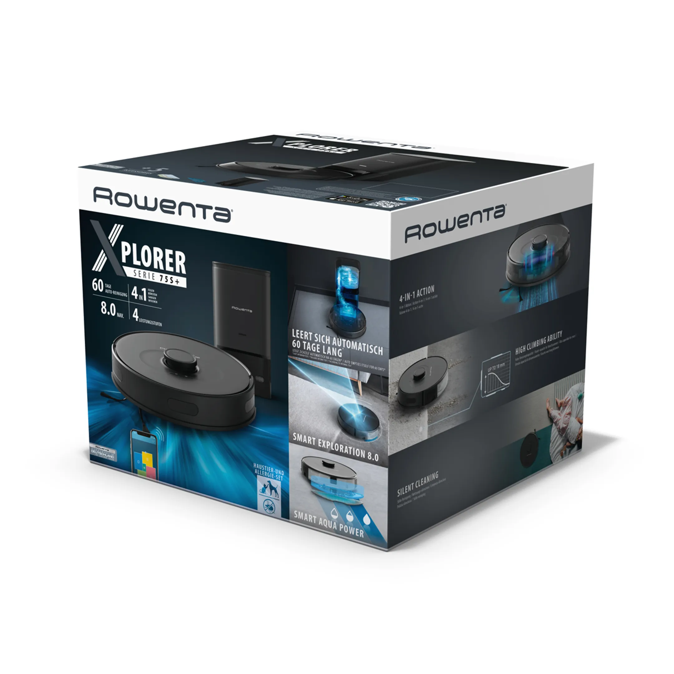 Rowenta Aspirateur robot X-Plorer Serie 75 S+ RR8595WH image