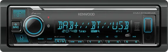 Autoradio avec DAB+ et support assistant vocal - KMM-BT508DAB