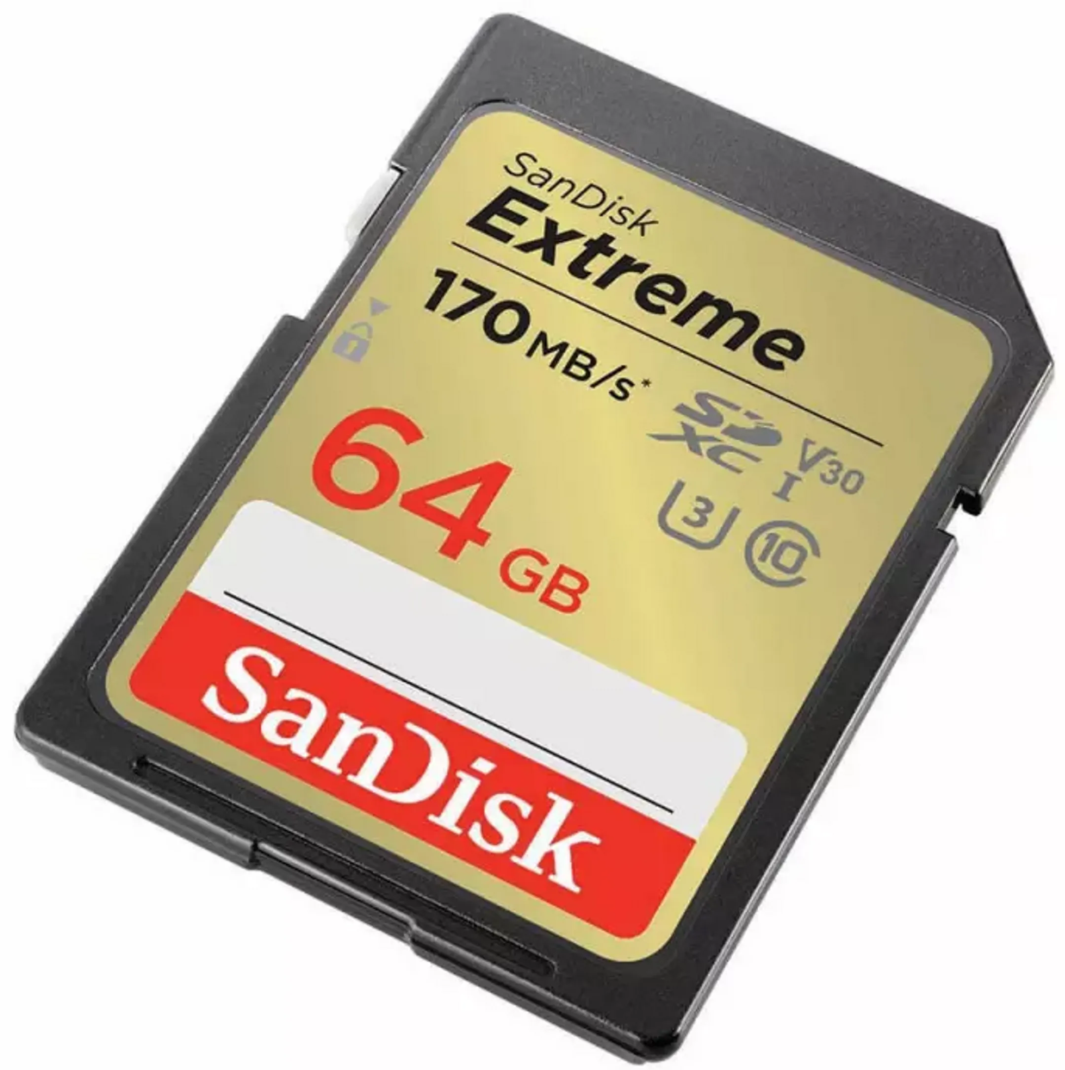 Sandisk Extreme SD UHS-I-kaart - 64 GB image