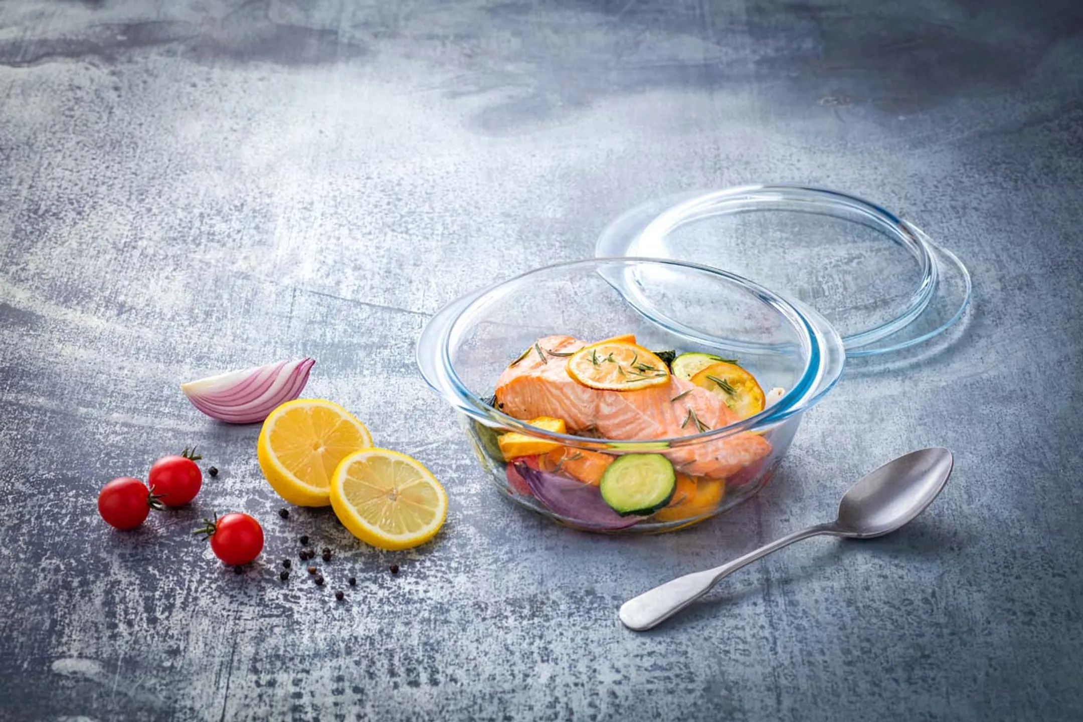 Pyrex Ronde glazen ovenschaal - 1L image