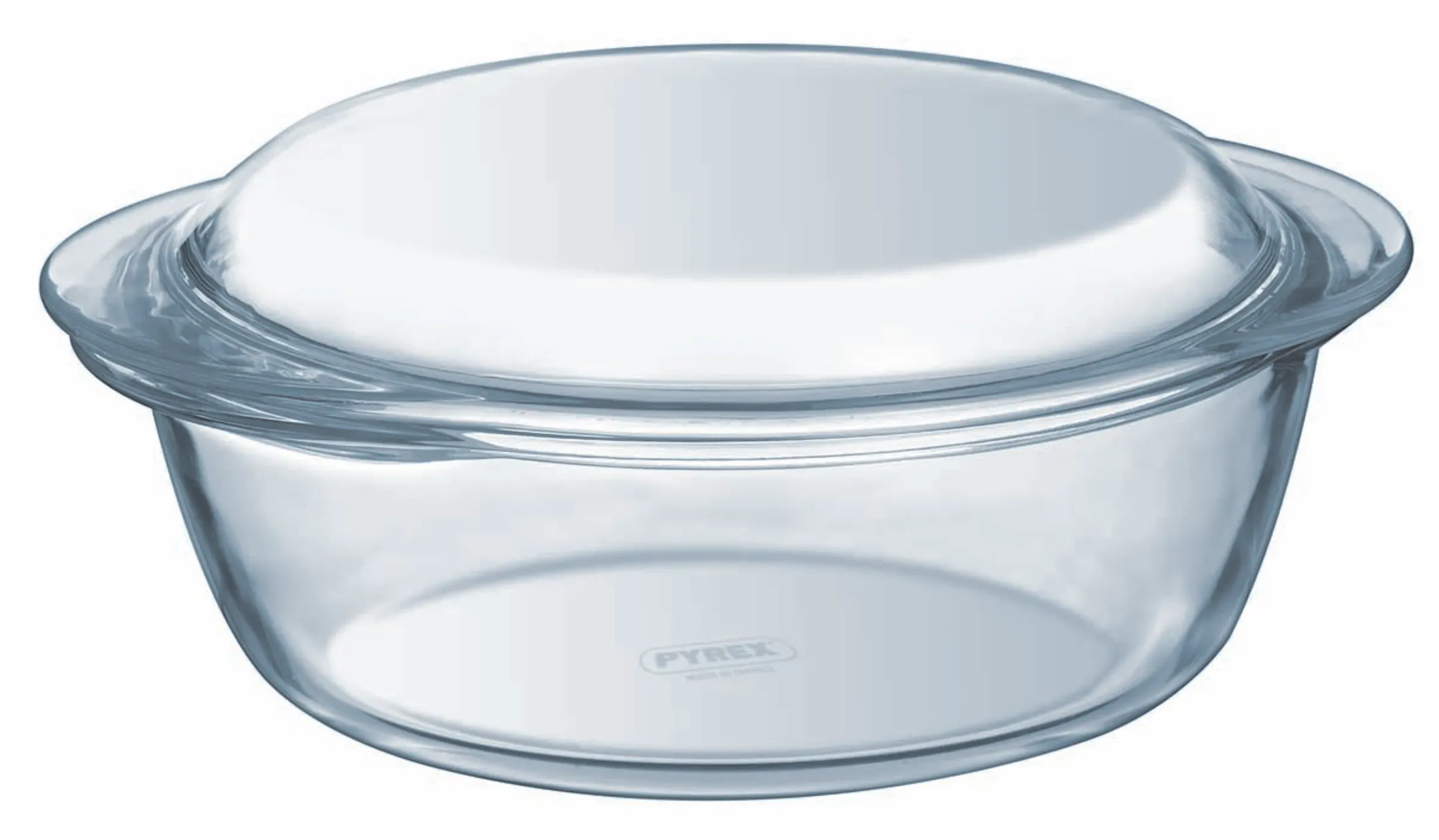 Cocotte ronde en verre - 1L