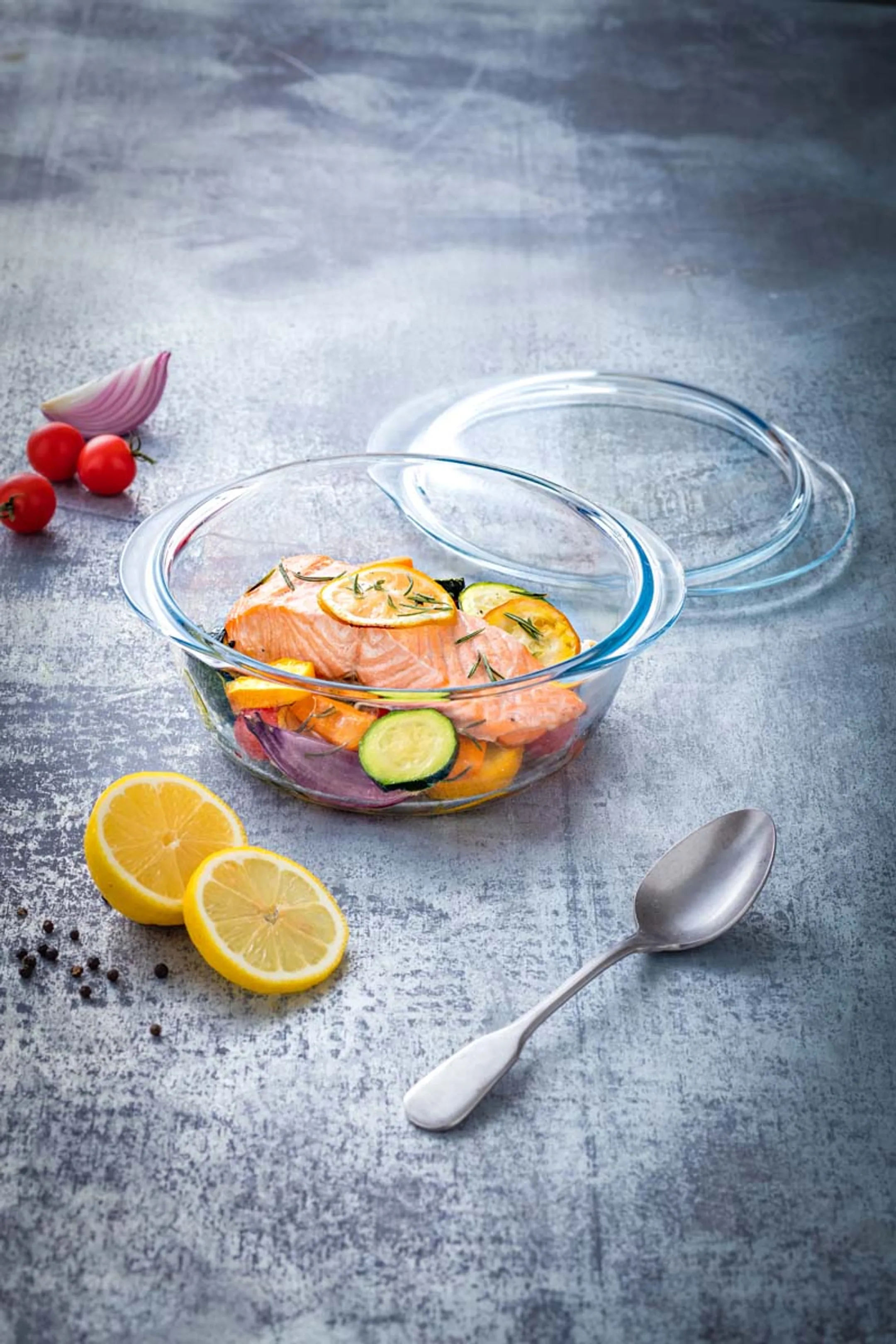 Pyrex Ronde glazen ovenschaal - 1L image