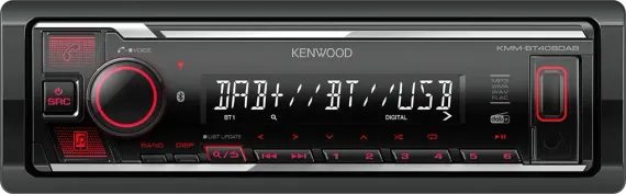 Autoradio met DAB+ - KMM-BT408DAB