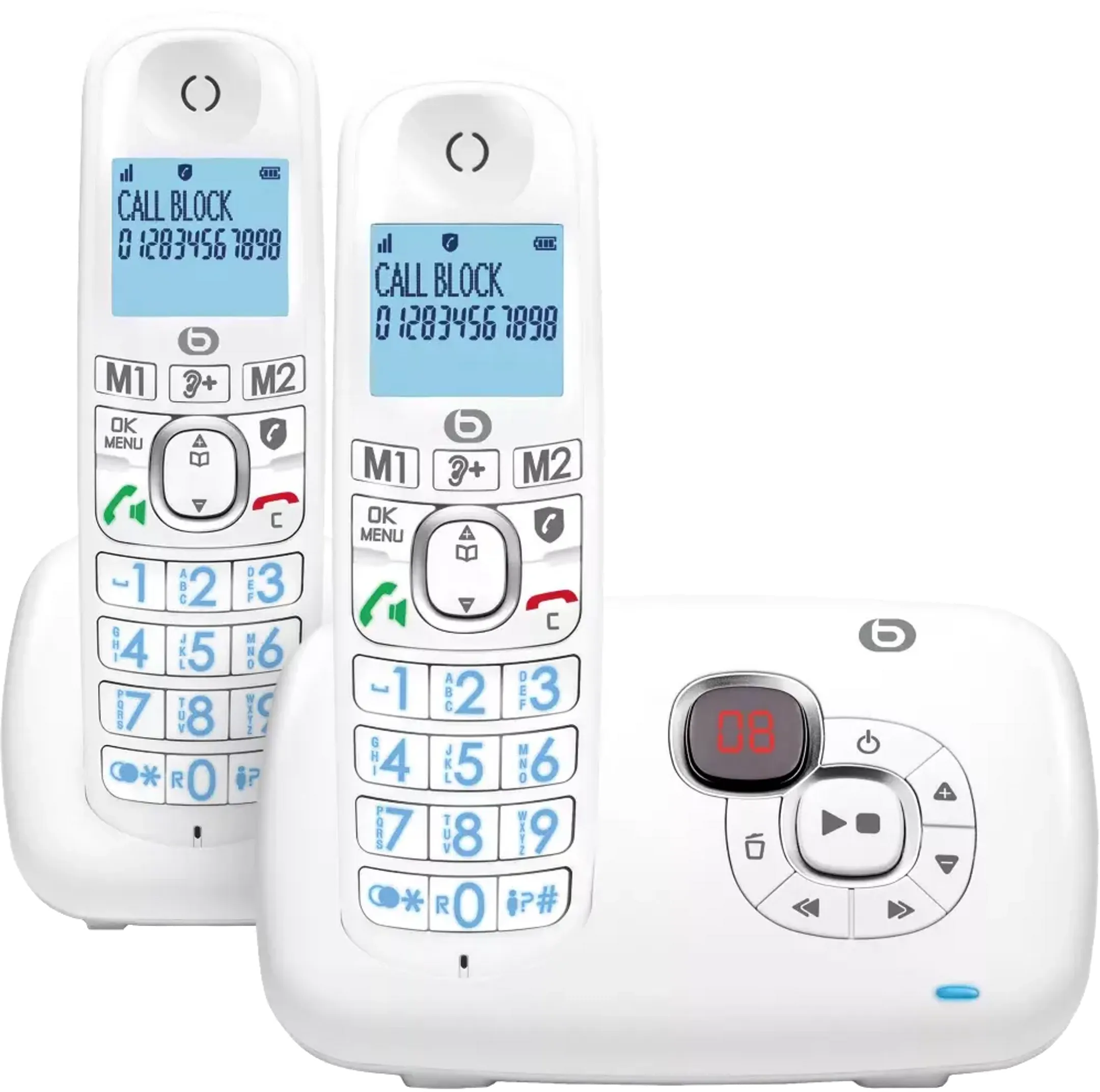 Draadloze telefoons EB_TS-12-SF_R - Wit