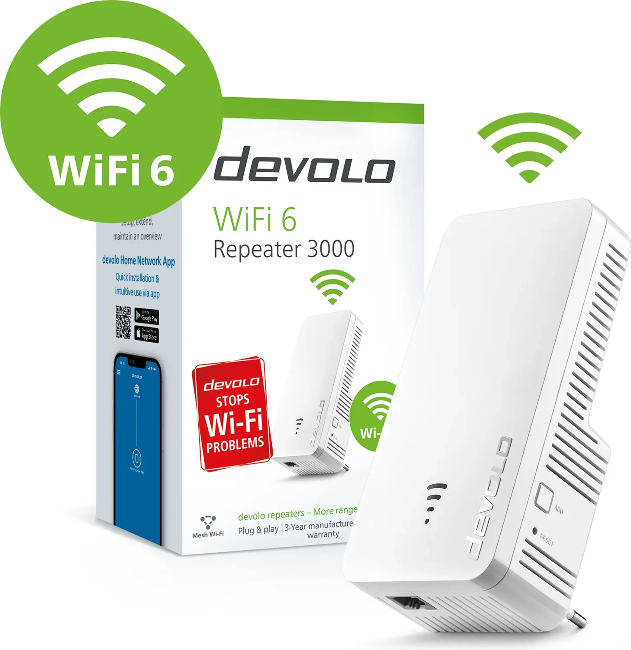 Devolo Wi-Fi 6 Repeater 3000 image