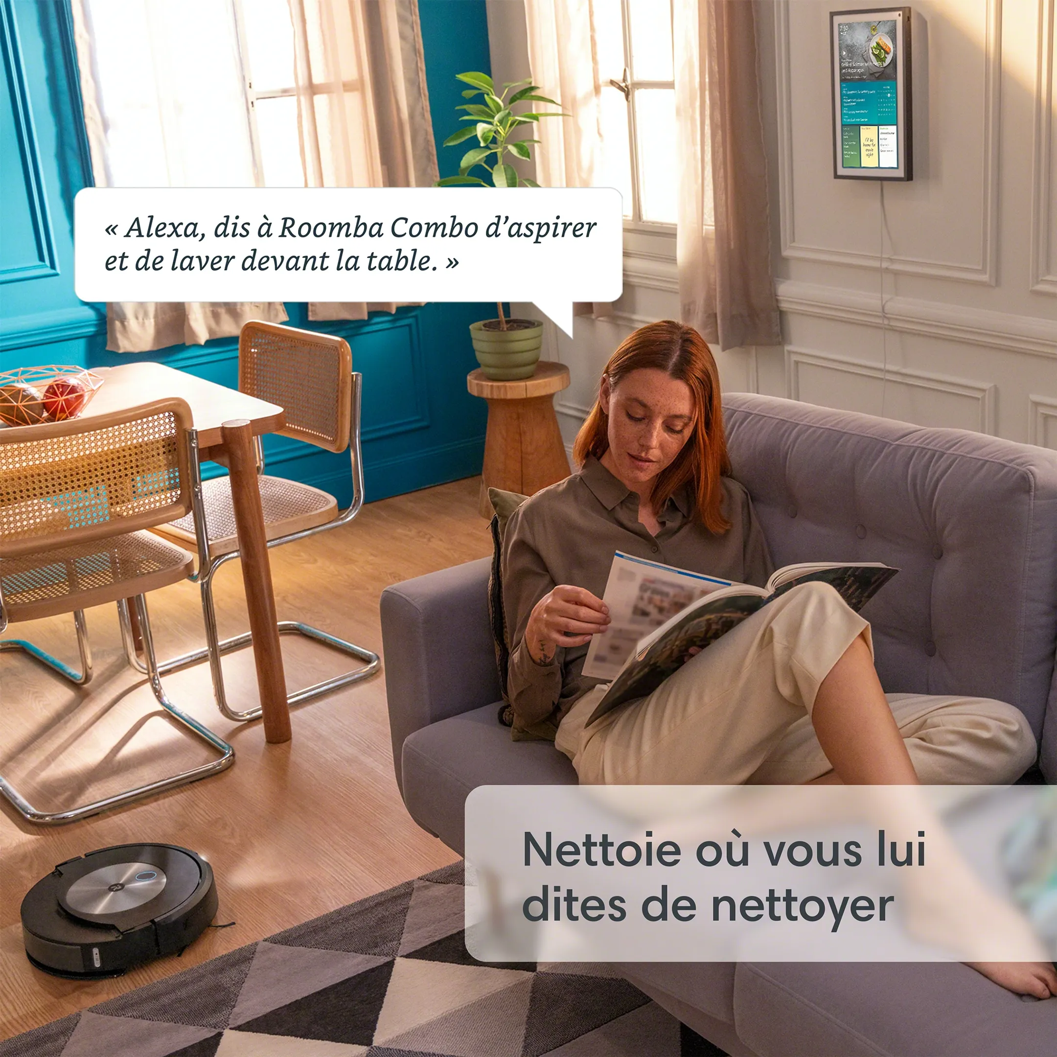 iRobot Robotstofzuiger j7+ Roomba Combo c755840 image