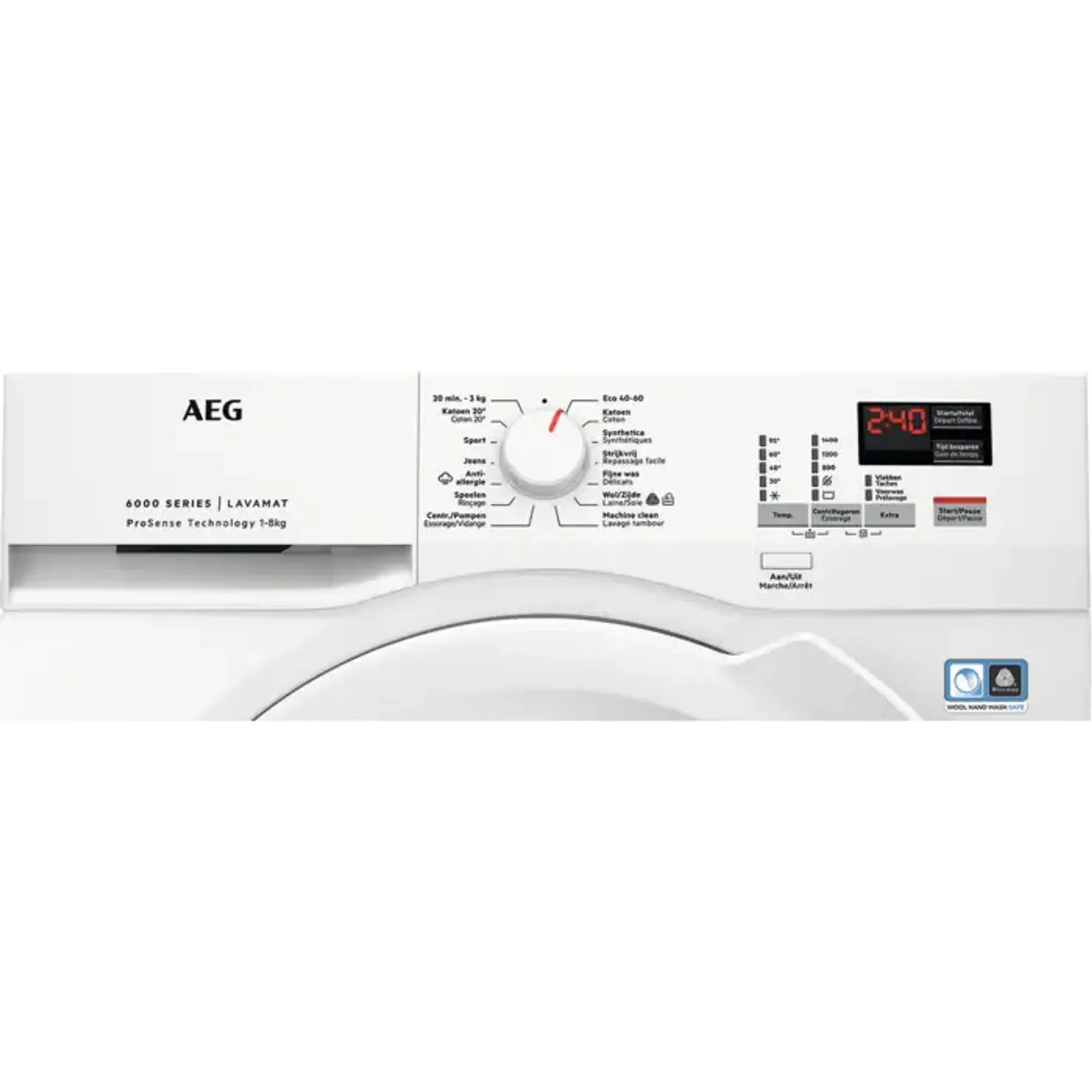 AEG Wasmachine LF61R840 ProSense image