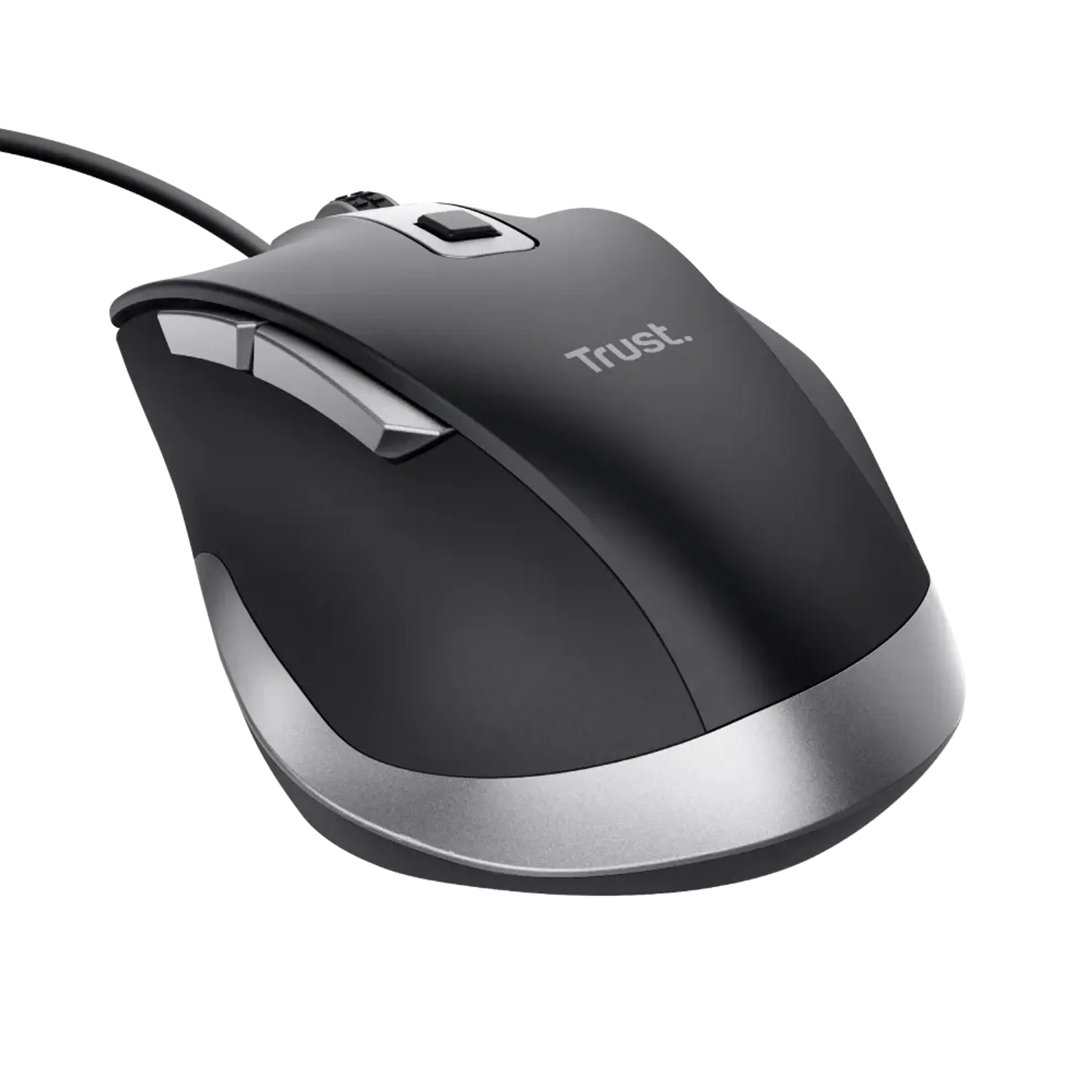Trust Souris Eco filaire Fyda - Noir image