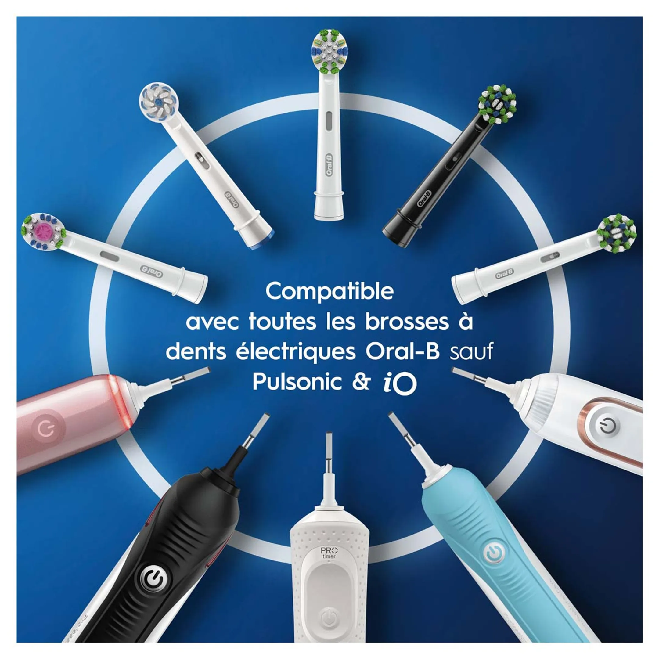 Oral-B CrossAction Brossettes - 3pcs image
