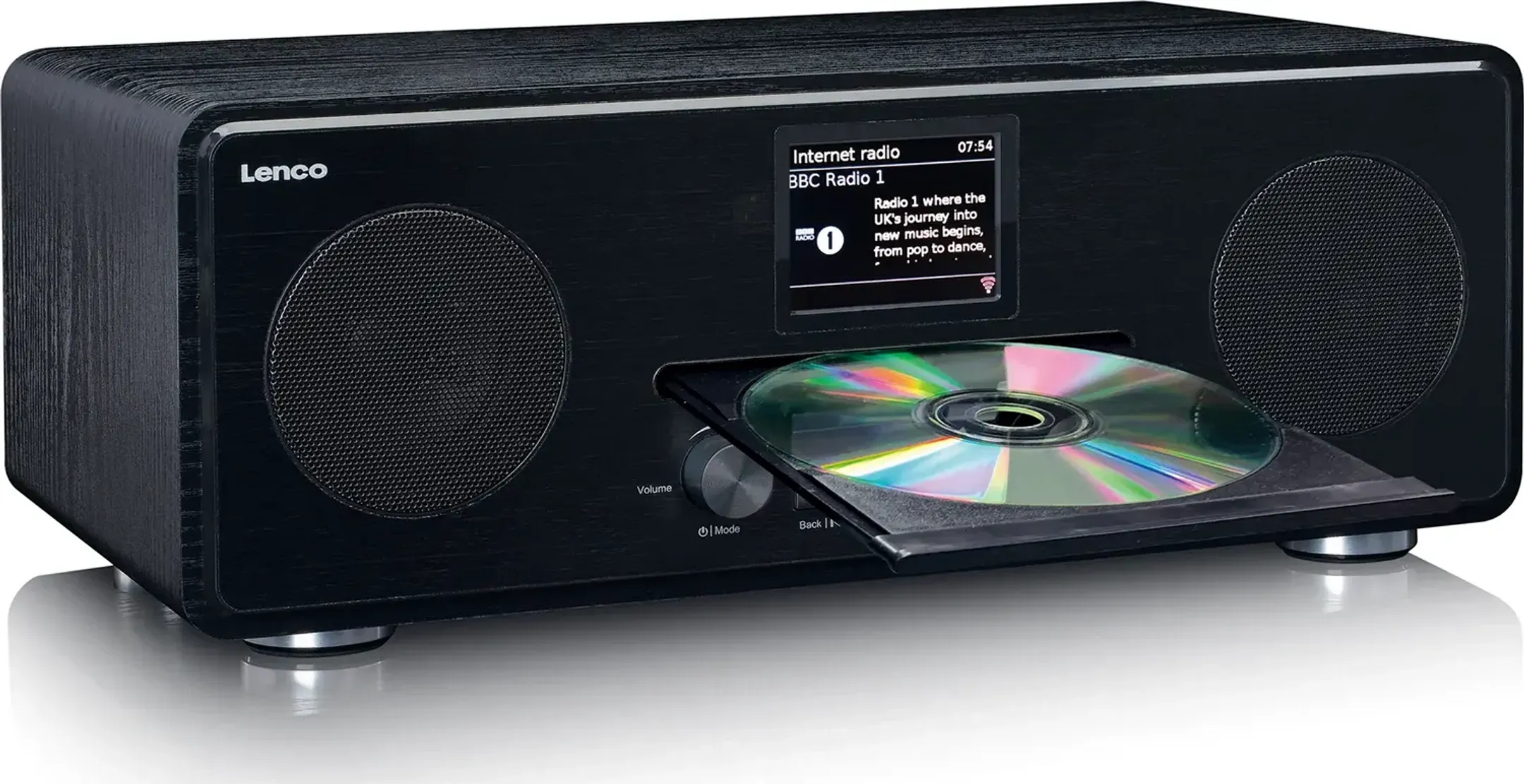 Lenco Internetradio met DAB+ en CD-speler - DIR-261BK image