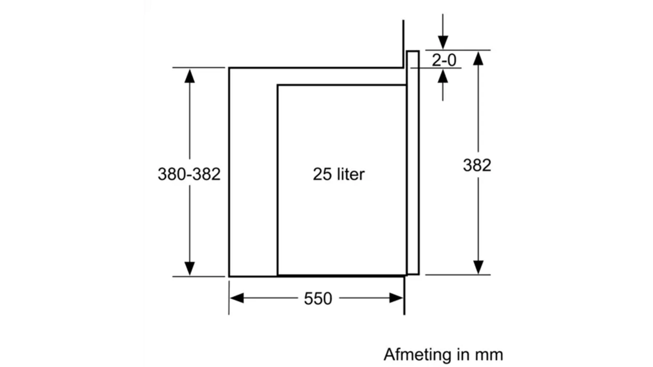 Bosch Micro-ondes encastrable BEL554MB0 image