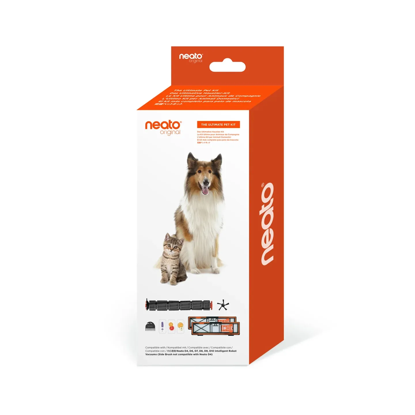 Neato Kit Ultimate Pet Bestel nu, in huis