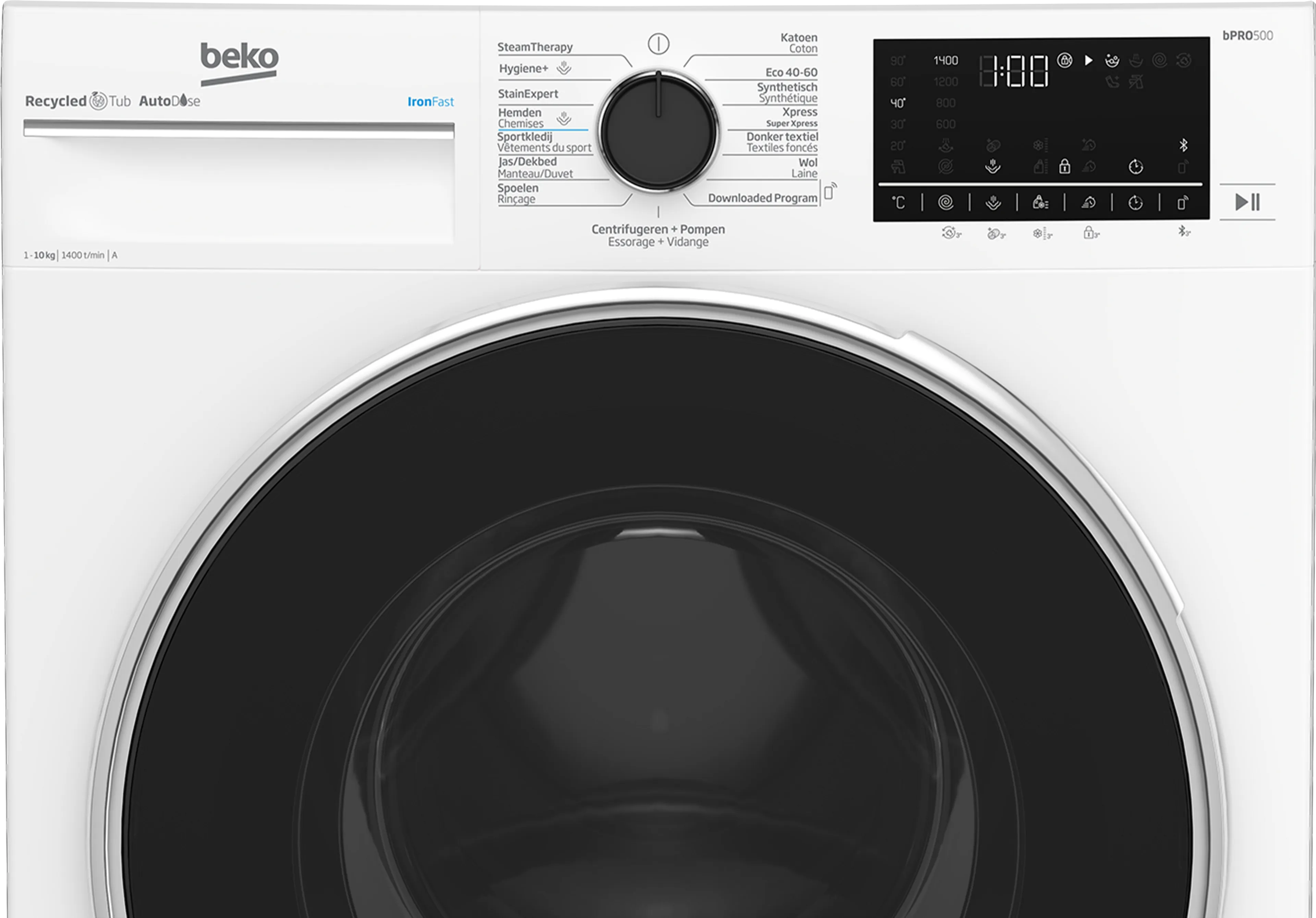 Beko Machine à laver B5WT5104106W AutoDose image