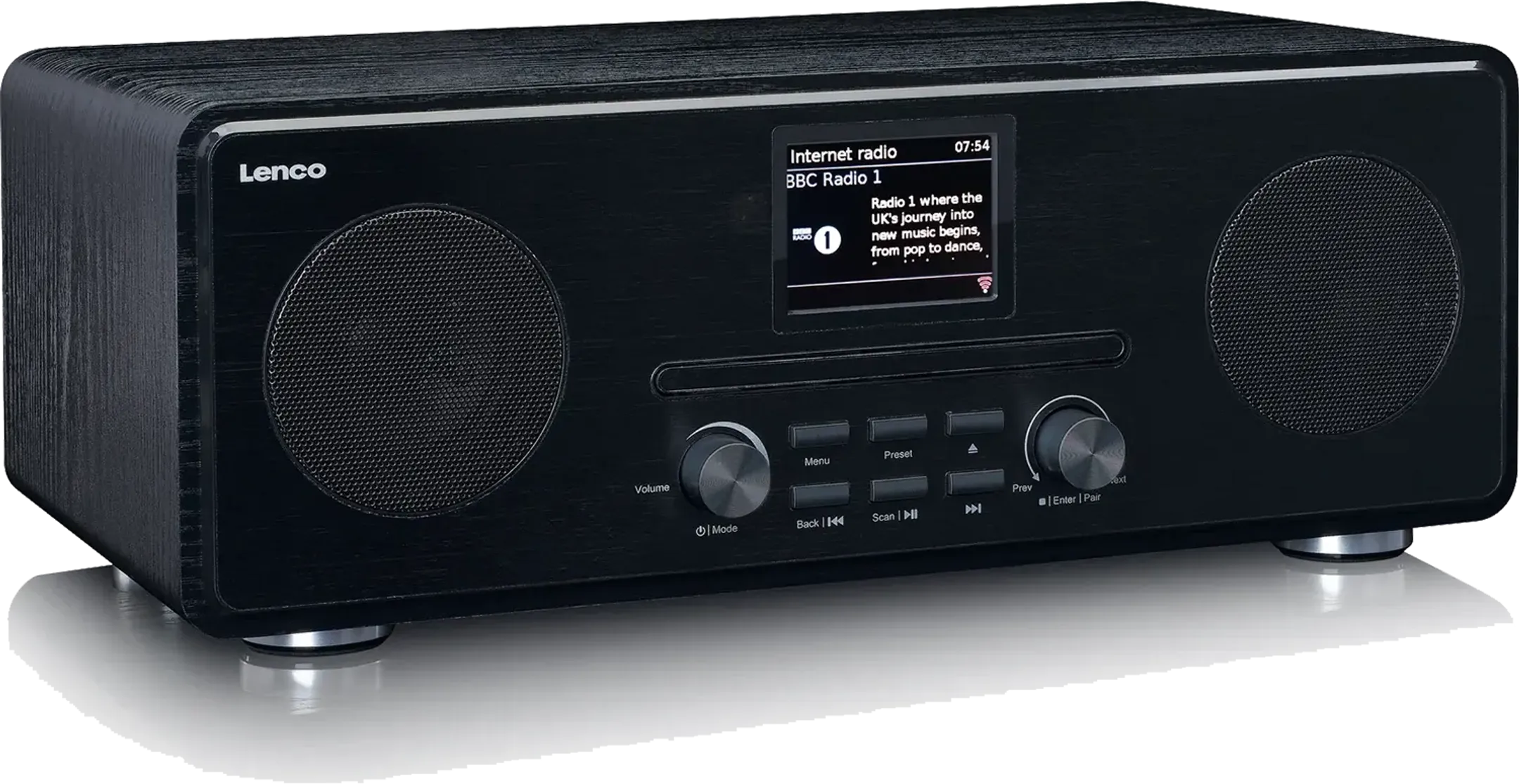 Lenco Internetradio met DAB+ en CD-speler - DIR-261BK image