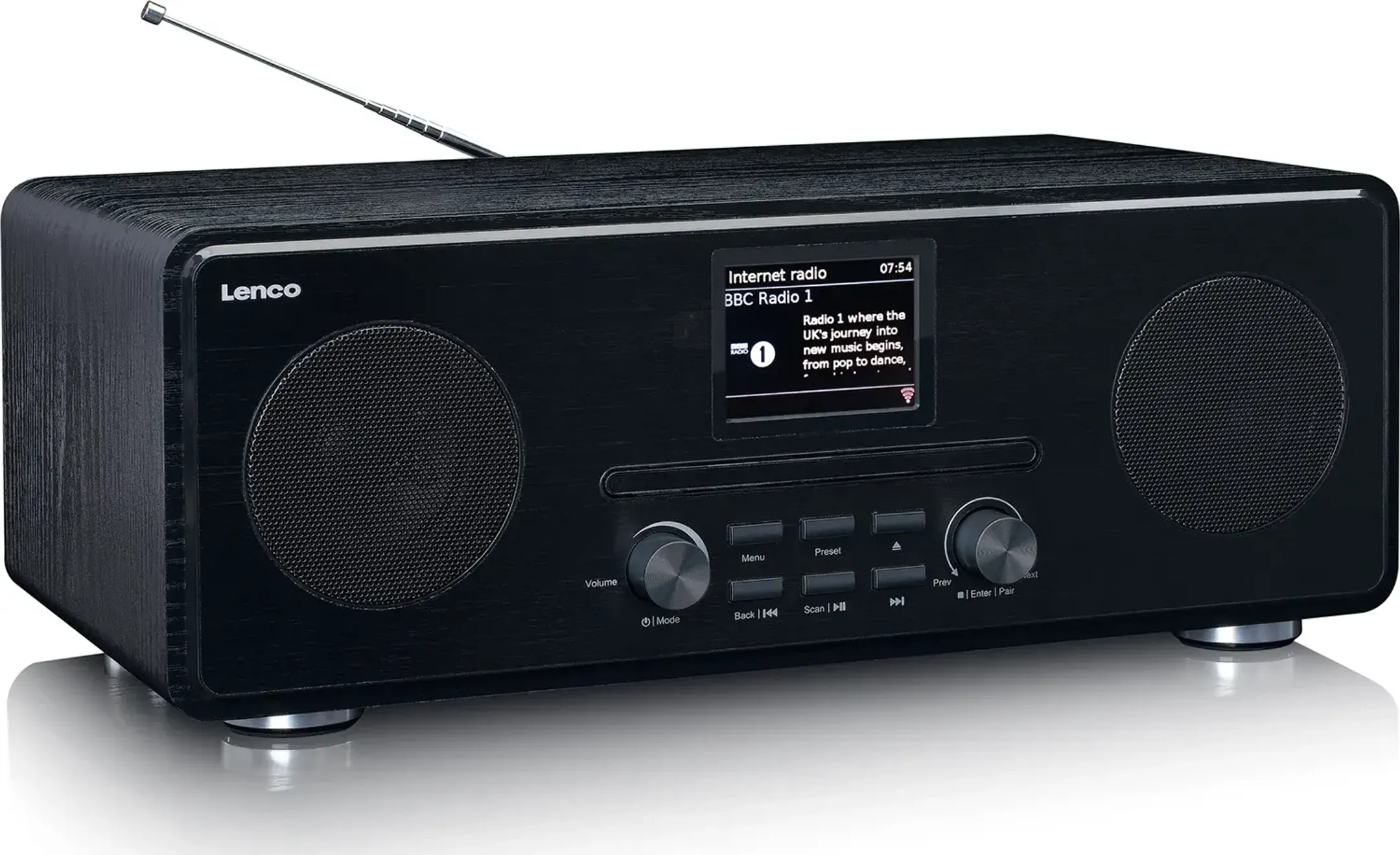Lenco Internetradio met DAB+ en CD-speler - DIR-261BK image