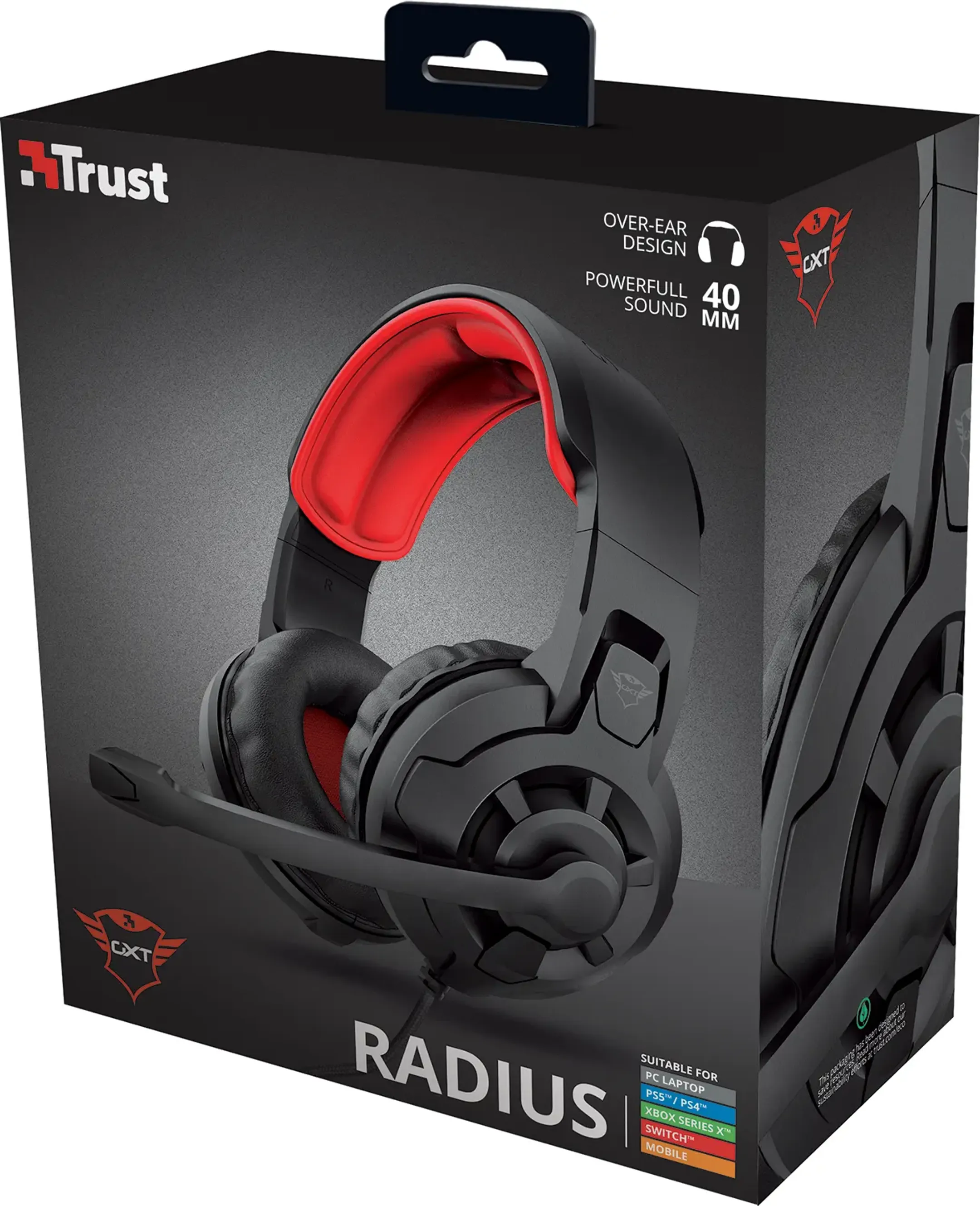 Trust Casque gaming GXT 411 Radius image