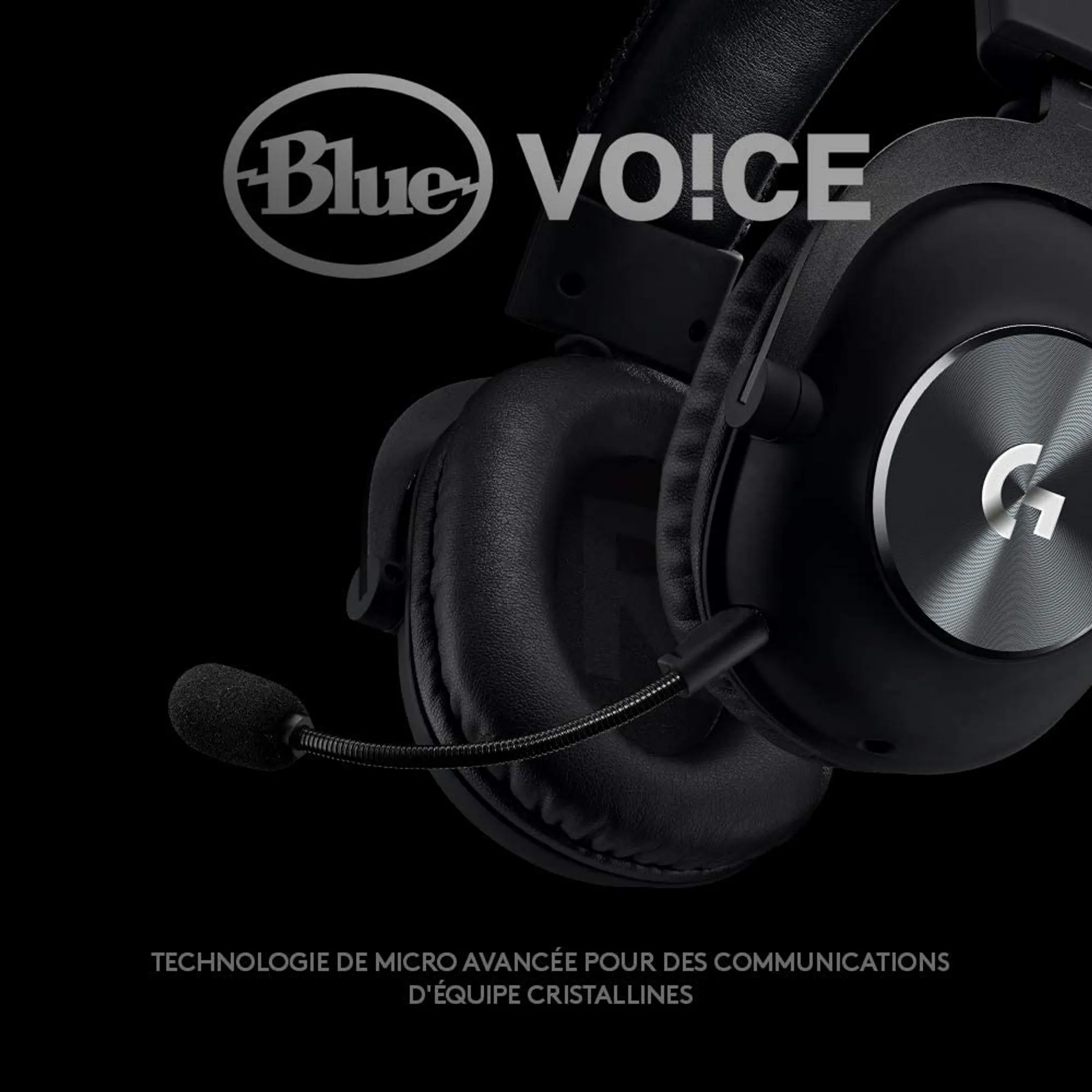 Logitech G Pro X gaming headset met Blue Vo!ce image
