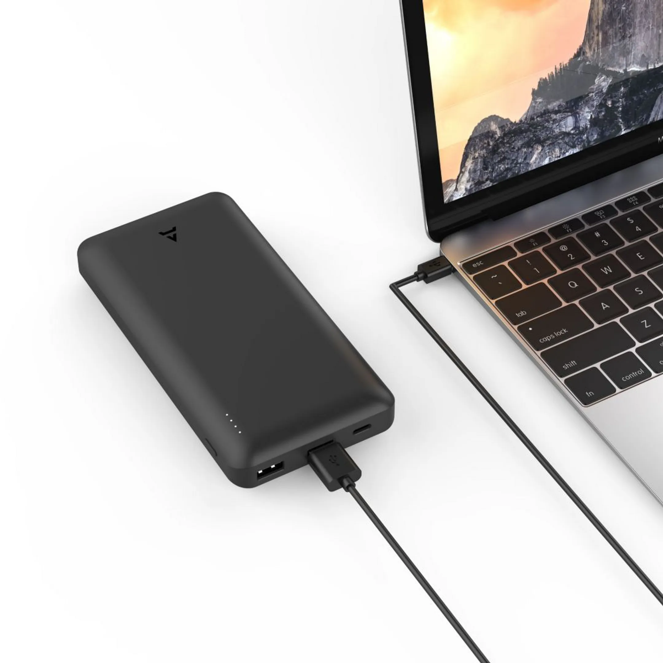 Adeqwat Power Bank Power Delivery 60 W 20.000 mAh - Zwart image