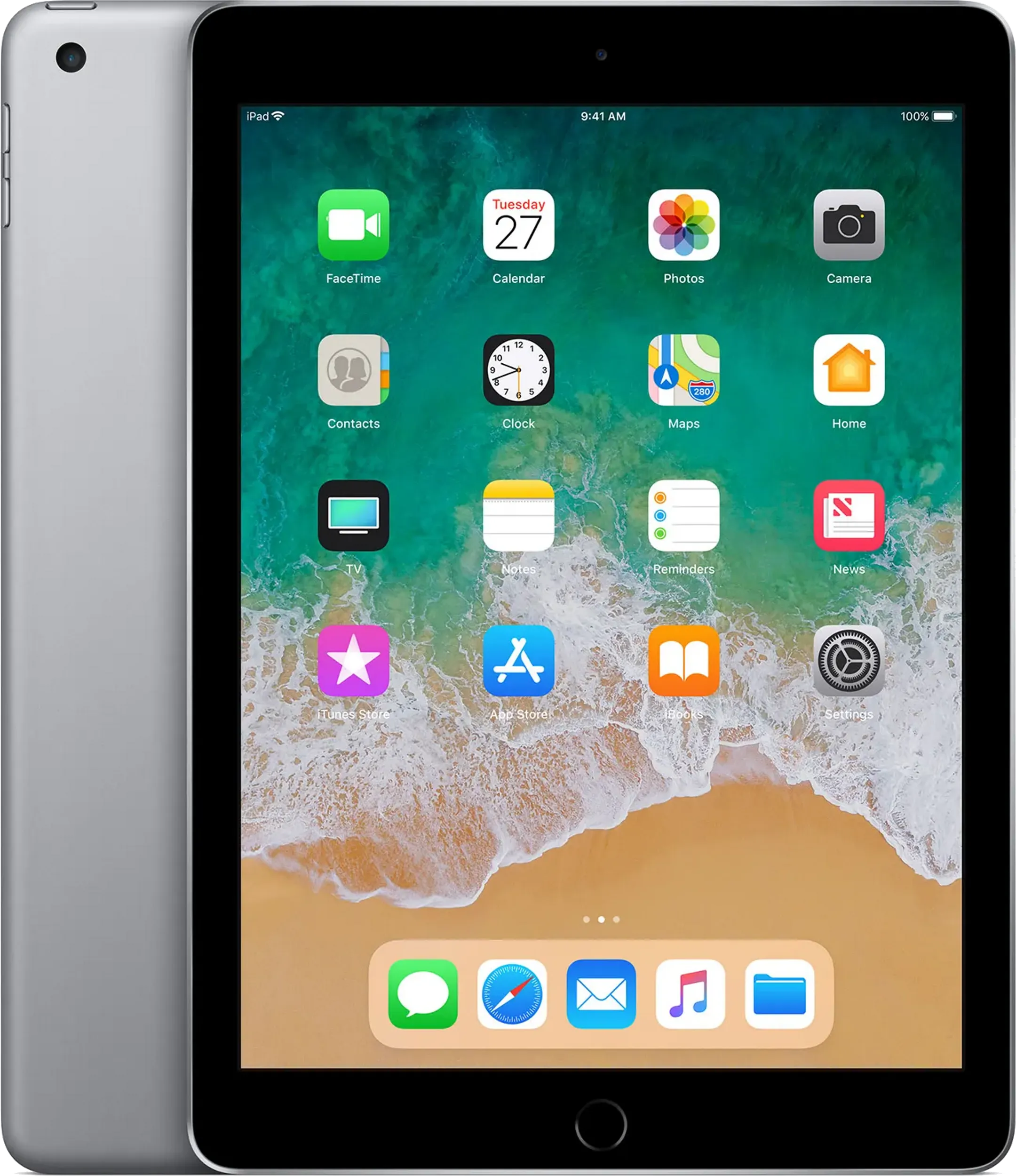 iPad (2018) 9,7" 32 Go Wi-Fi Gris Sidéral - Reconditionné