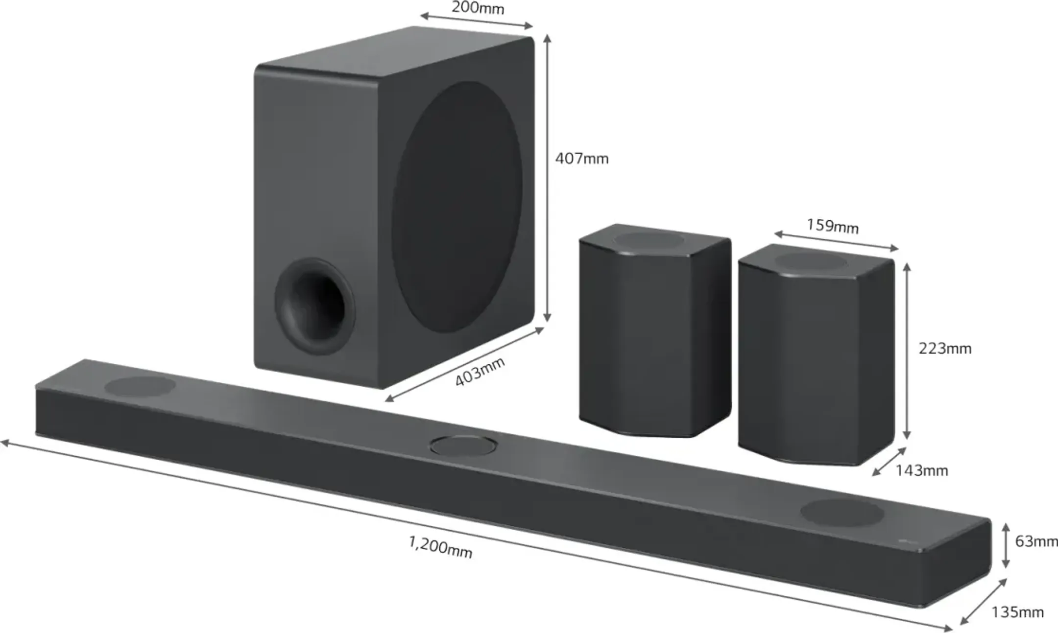 LG Soundbar DS95QR - 9.1.5 kanalen image