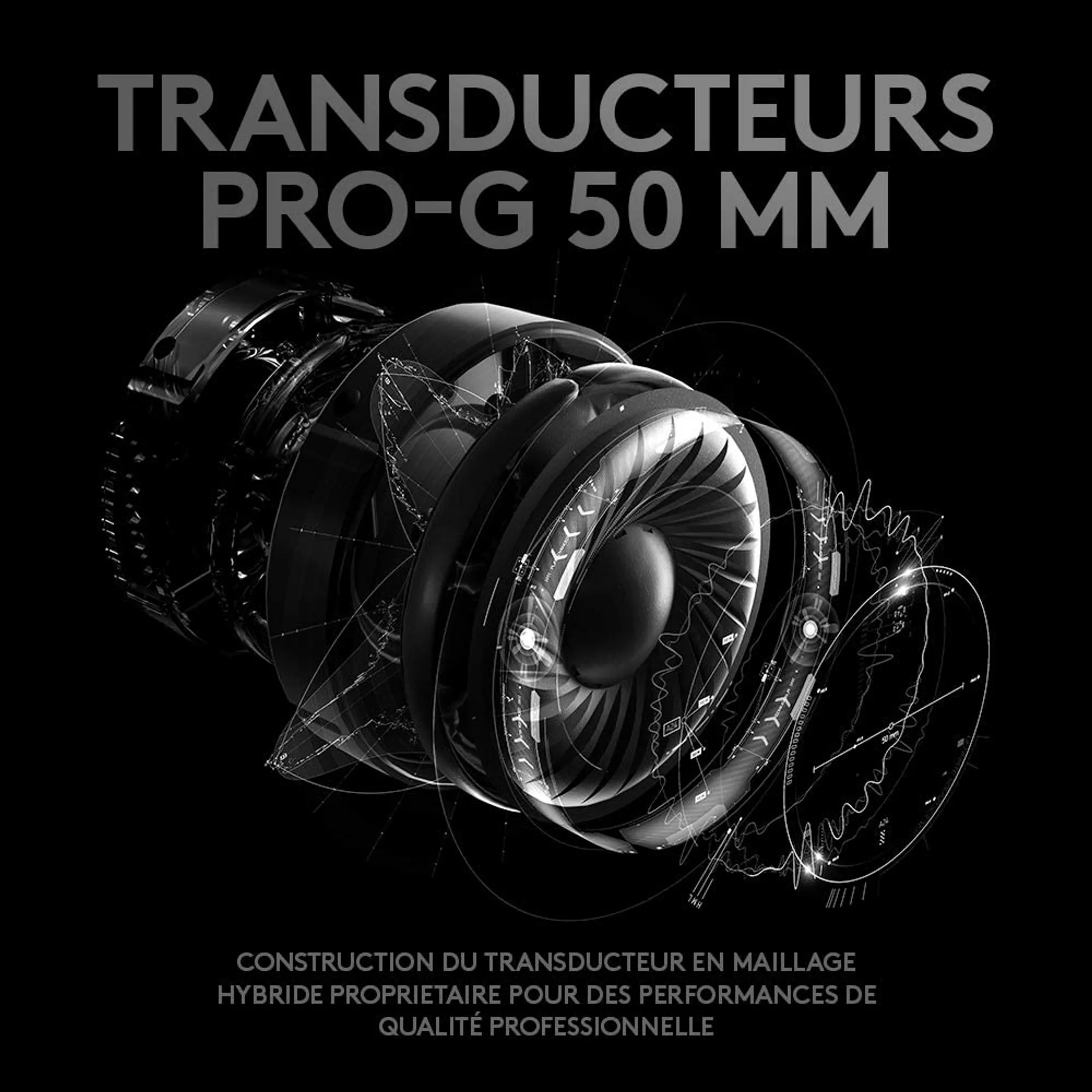 Logitech G Pro X gaming headset met Blue Vo!ce image
