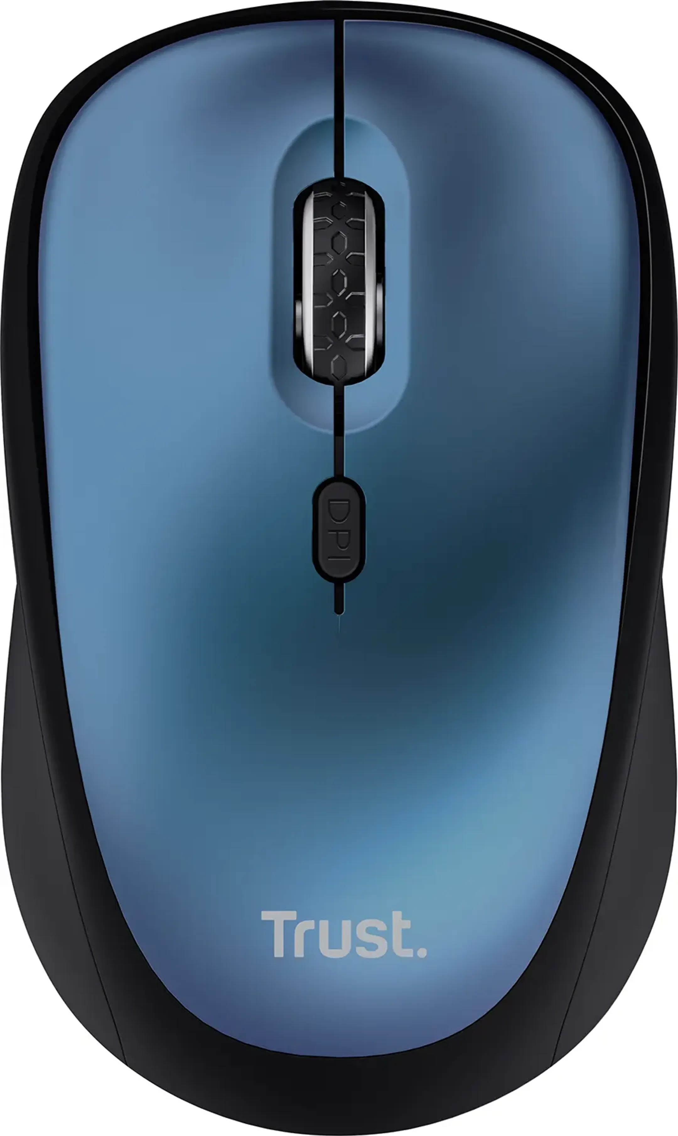 Trust Souris sans fil silencieuse Yvi+ - Bleu image