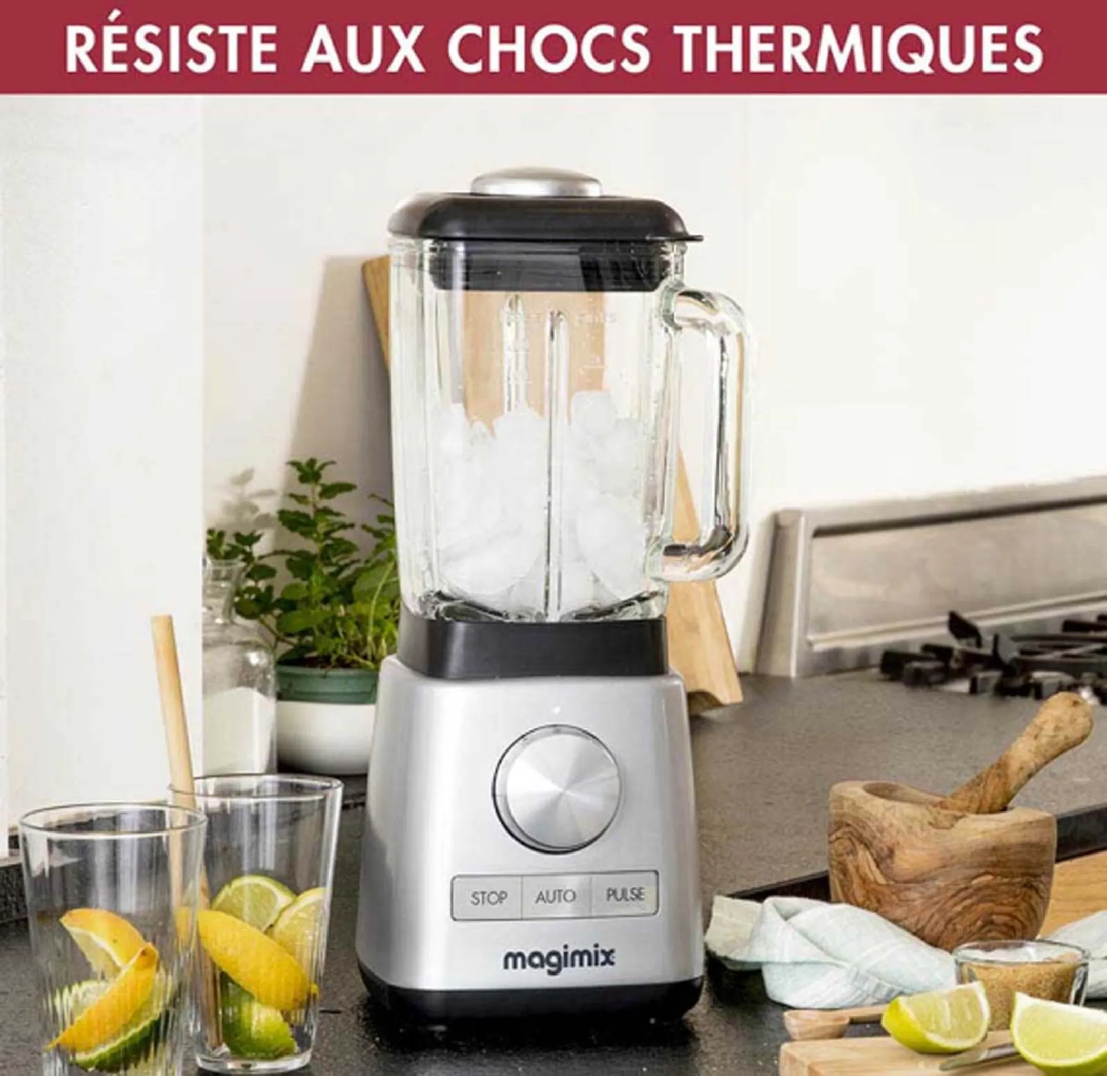 Magimix Blender Power 4 Chrome image