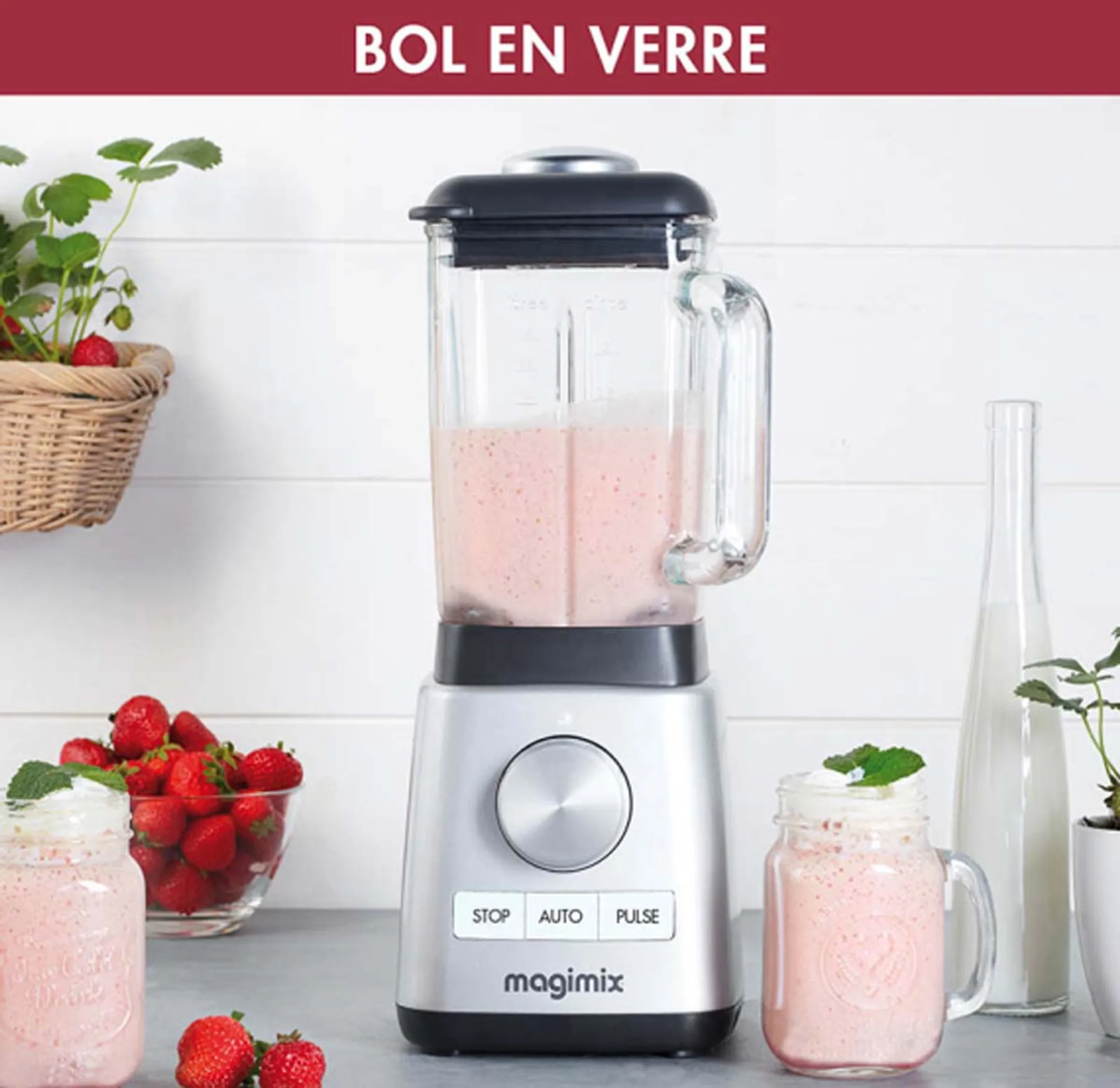 Magimix Blender Power 4 Chrome image