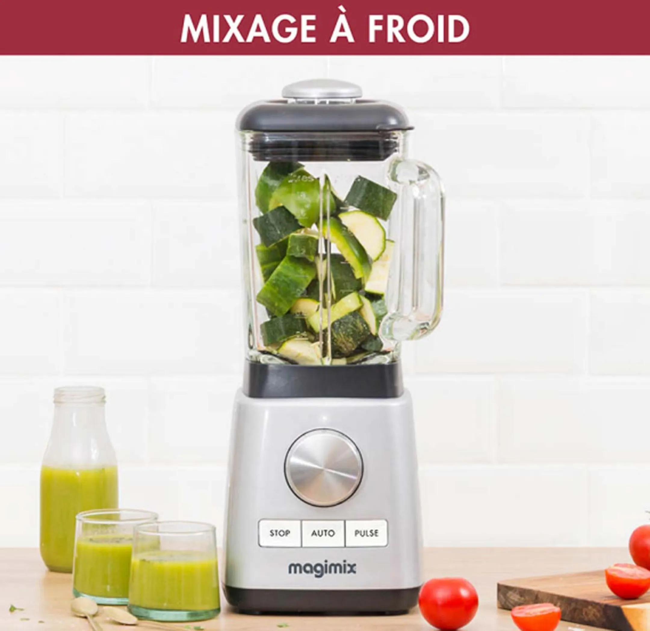 Magimix Blender Power 4 Chrome image