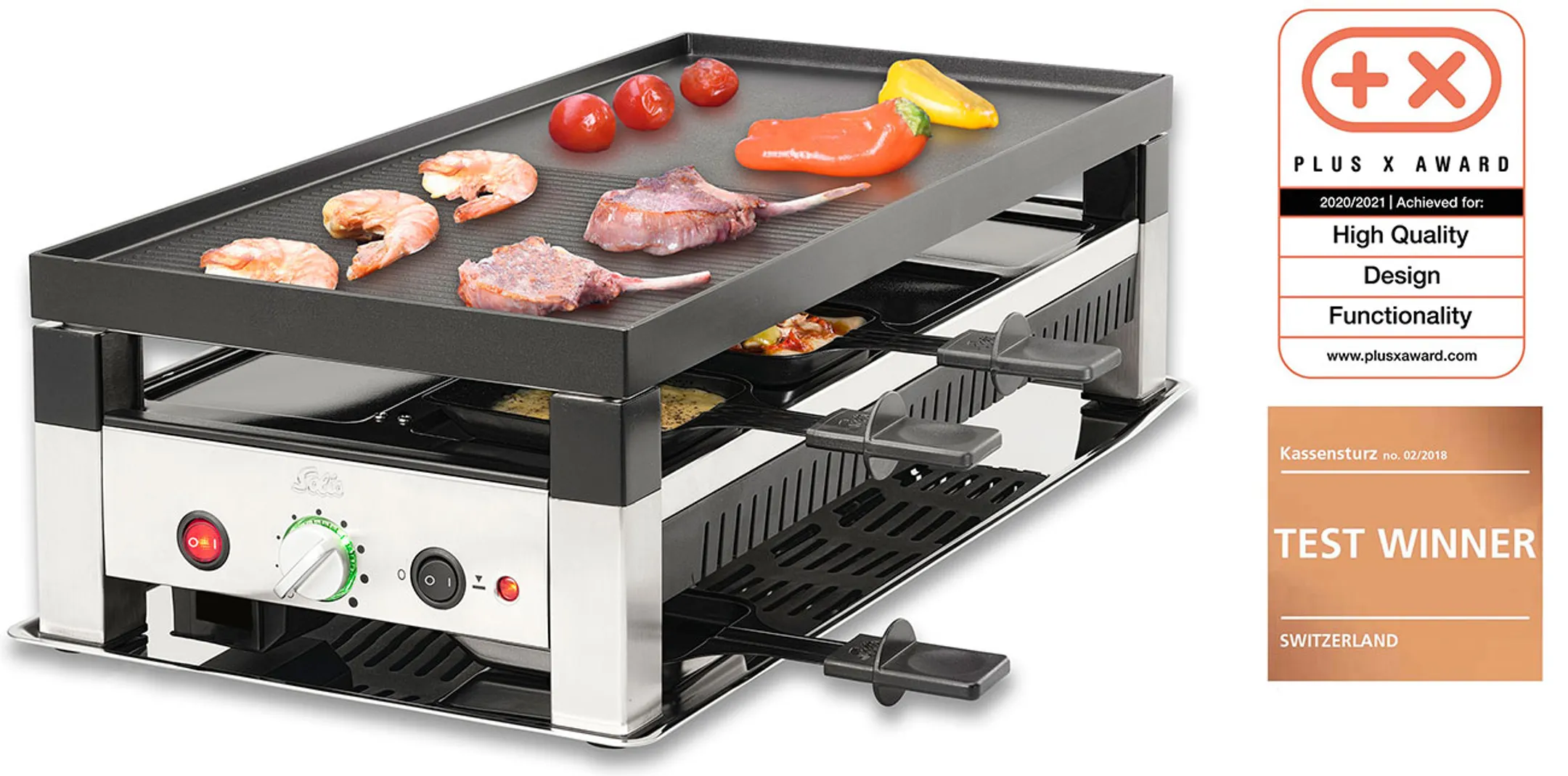 Solis Raclette Tafelgrill 5-in-1 Type 791 image